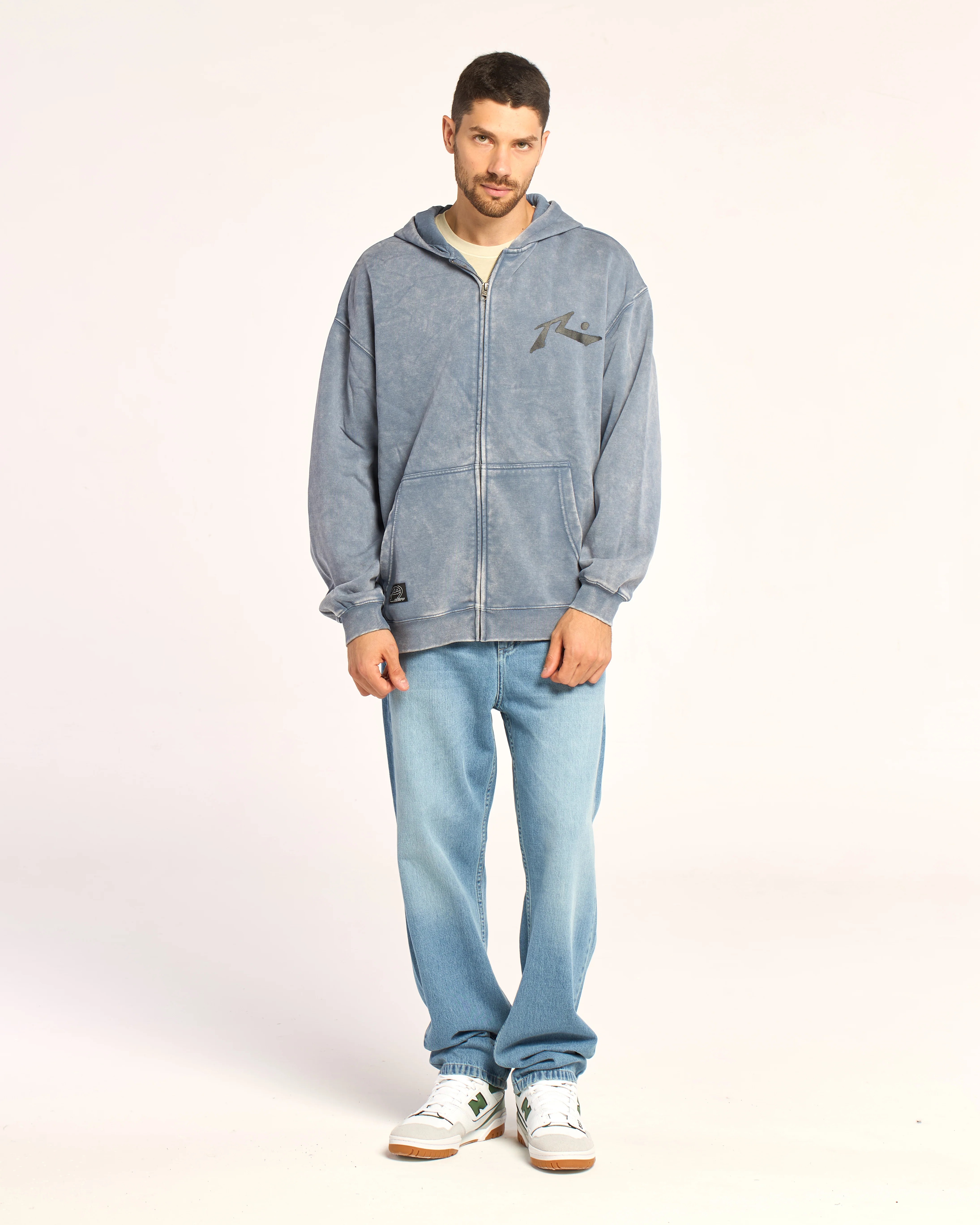 Campera Canguro Rusty Morawa Zh* Dust Blue
