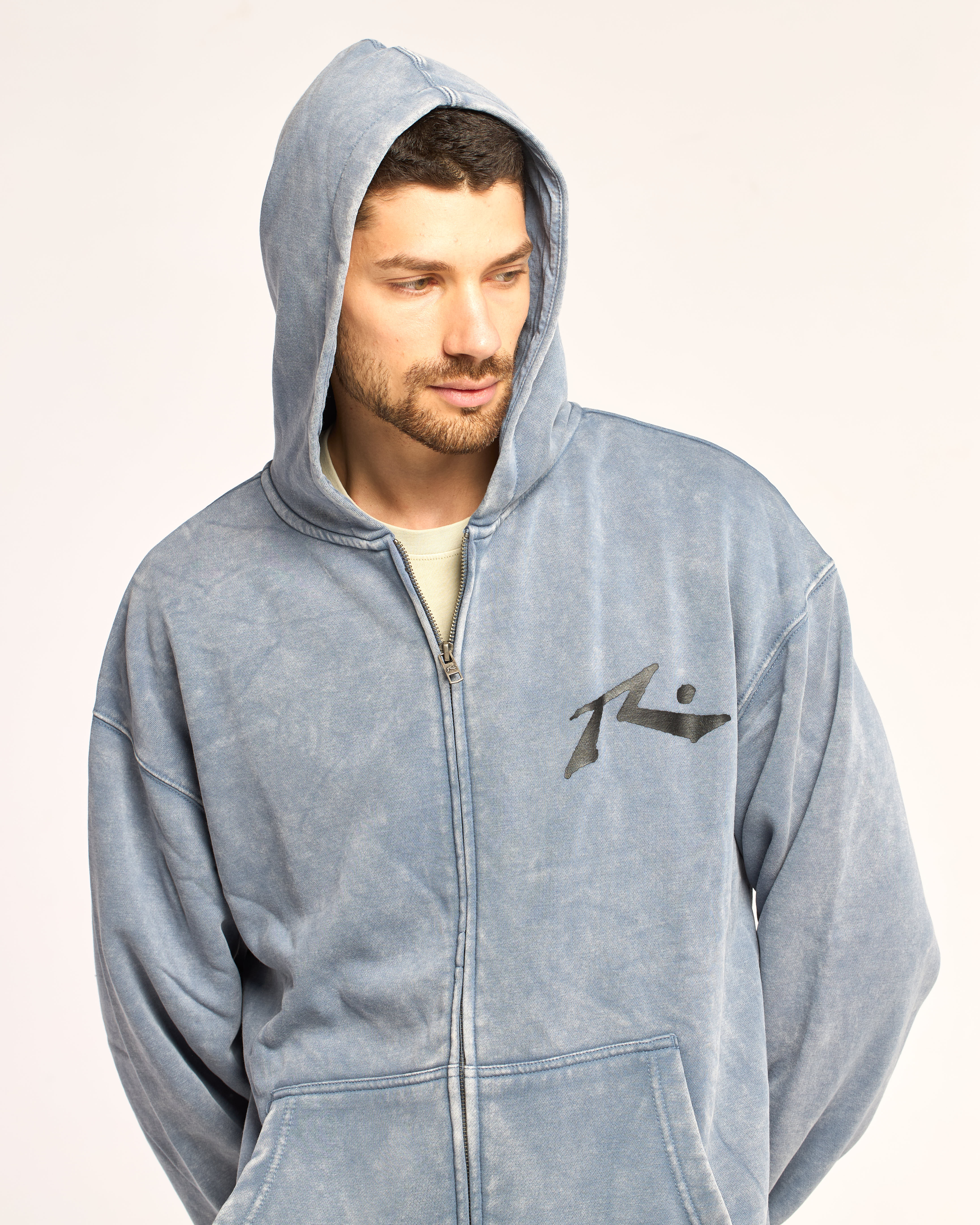 Campera Canguro Rusty Morawa Zh* Dust Blue - Image 5