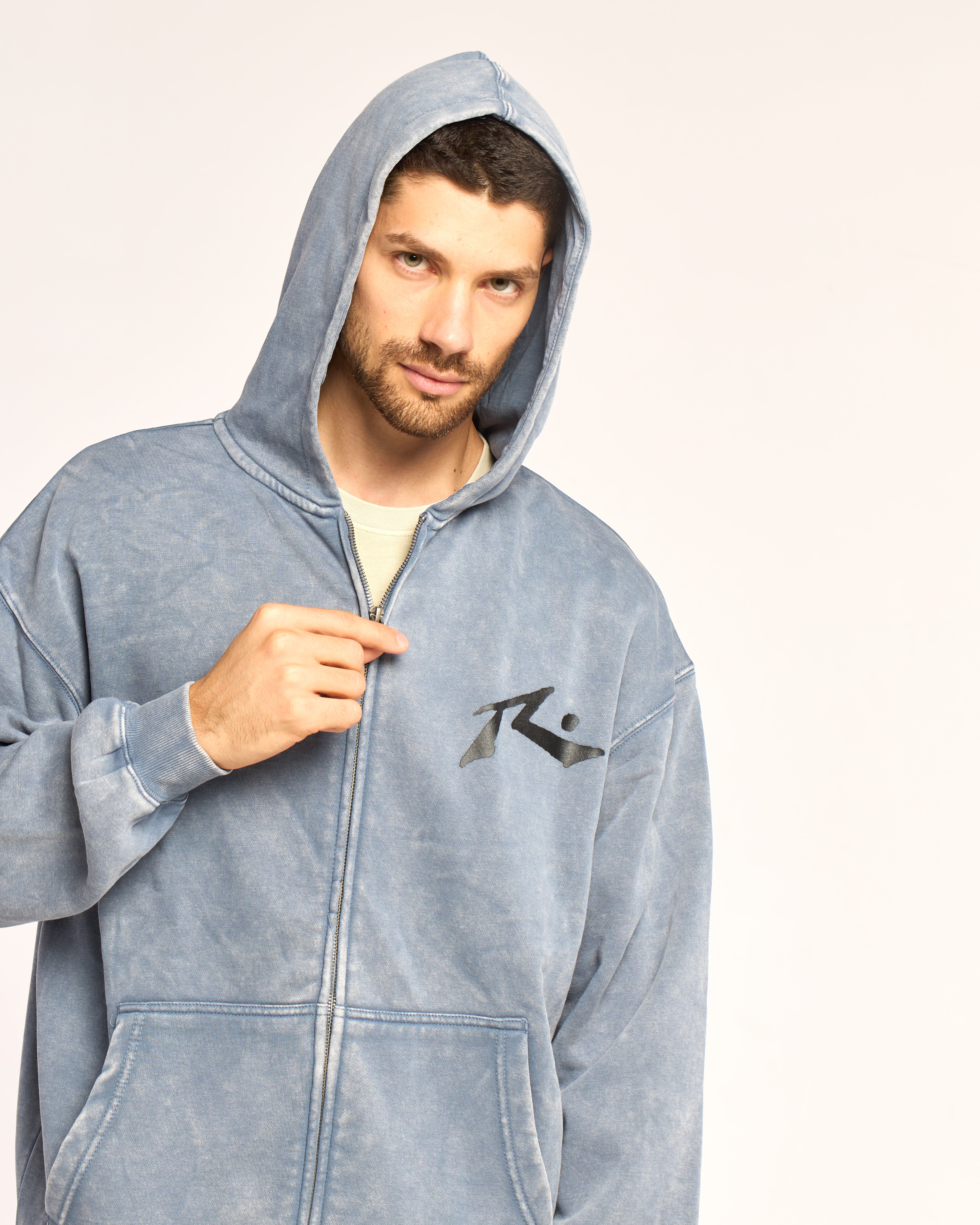 Campera Canguro Rusty Morawa Zh* Dust Blue - Image 7