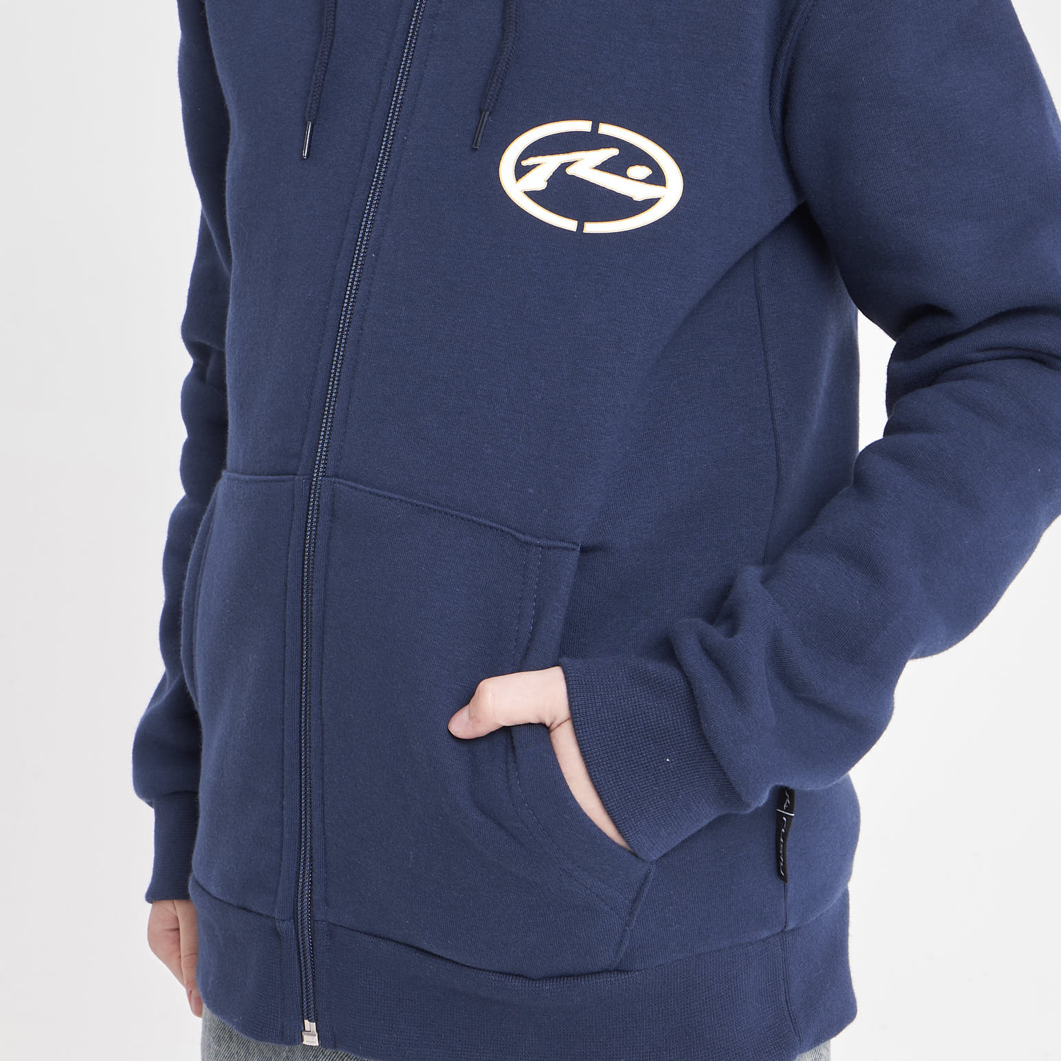 Campera Canguro Rusty Turbo Serie 2 Zh Jr Navy Blue - Image 3