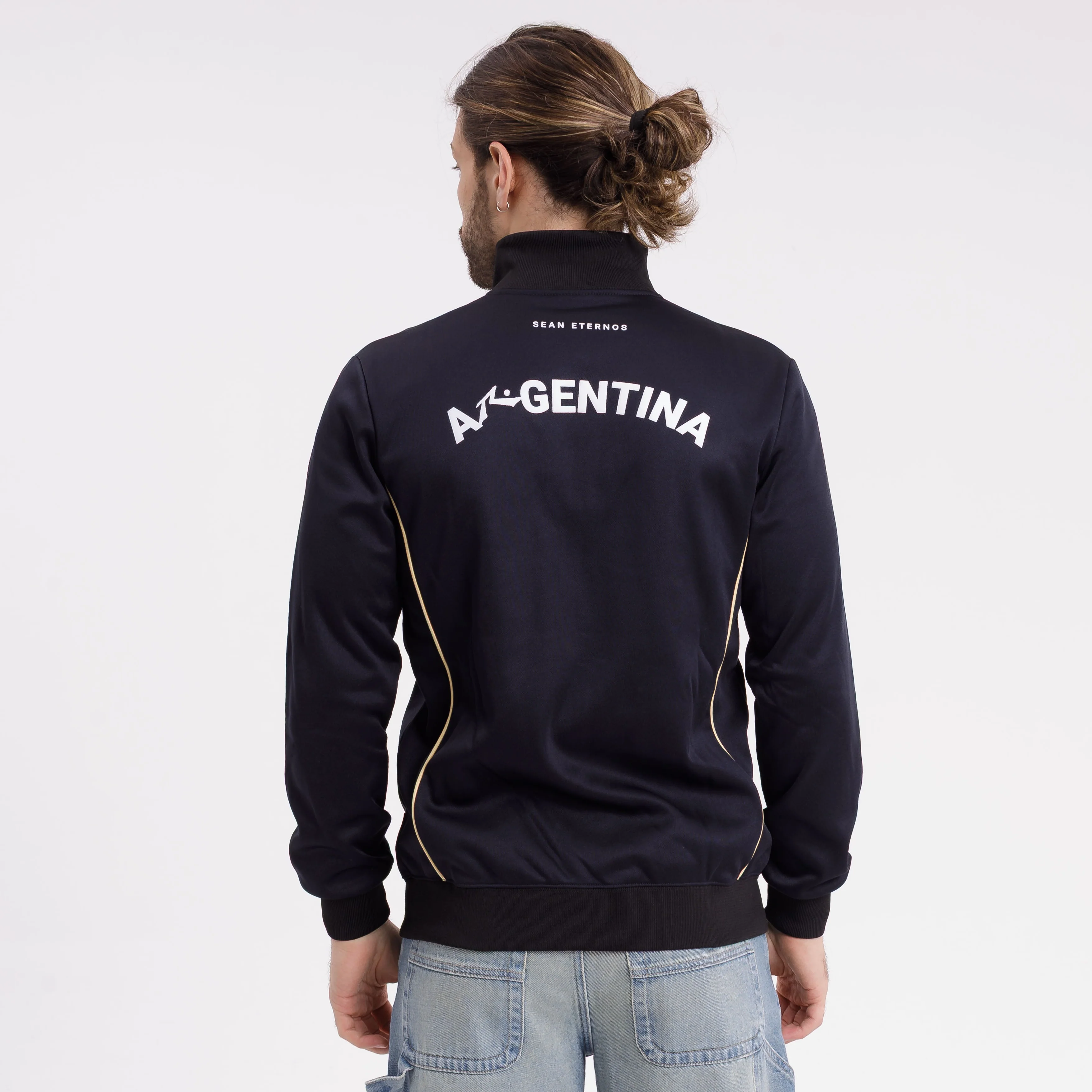 Campera Canguro Rusty Sean Eternos Zh Negro - Image 5