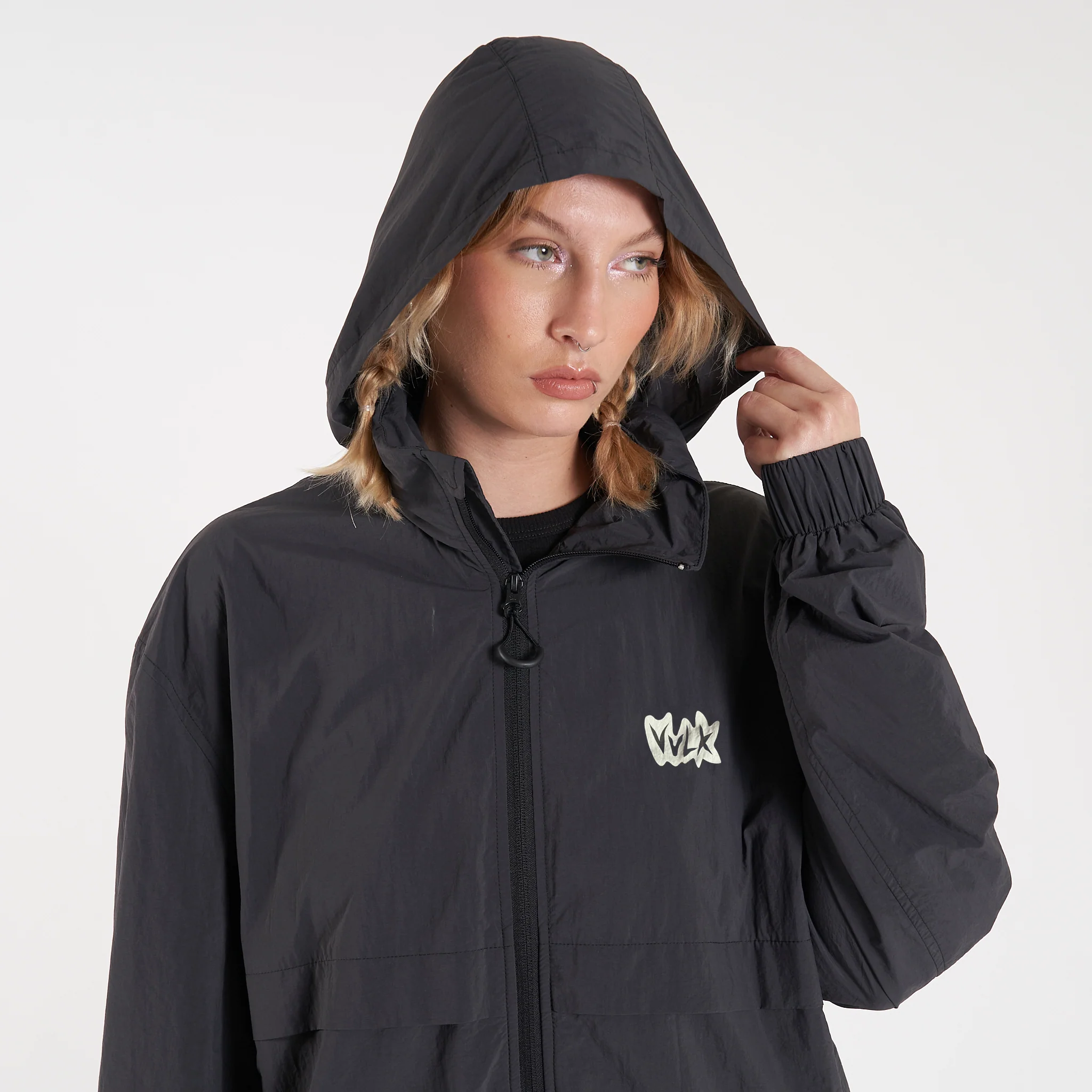 Campera Liviana Vulk Blasting Windbraker Dark Grey - Image 2