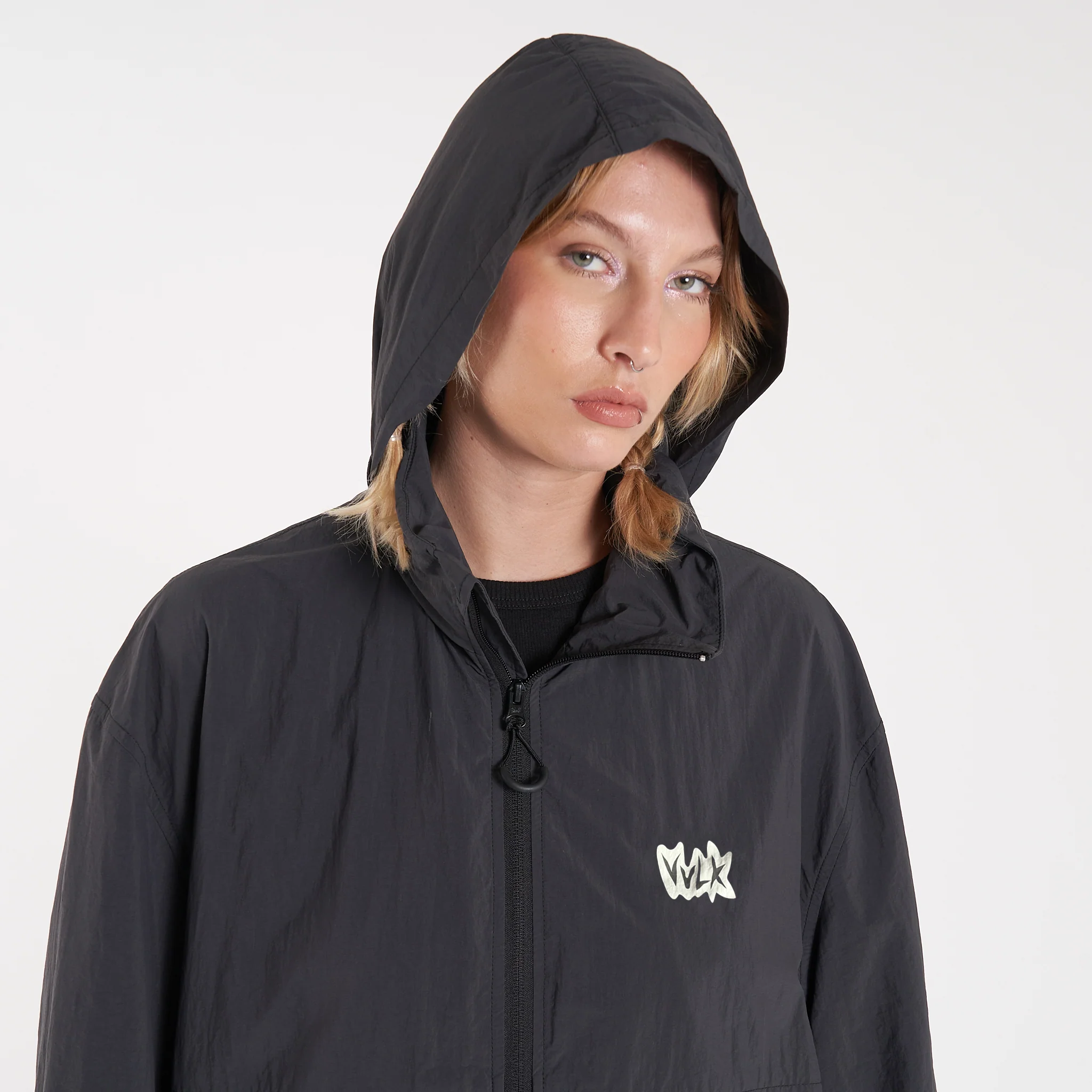 Campera Liviana Vulk Blasting Windbraker Dark Grey - Image 3