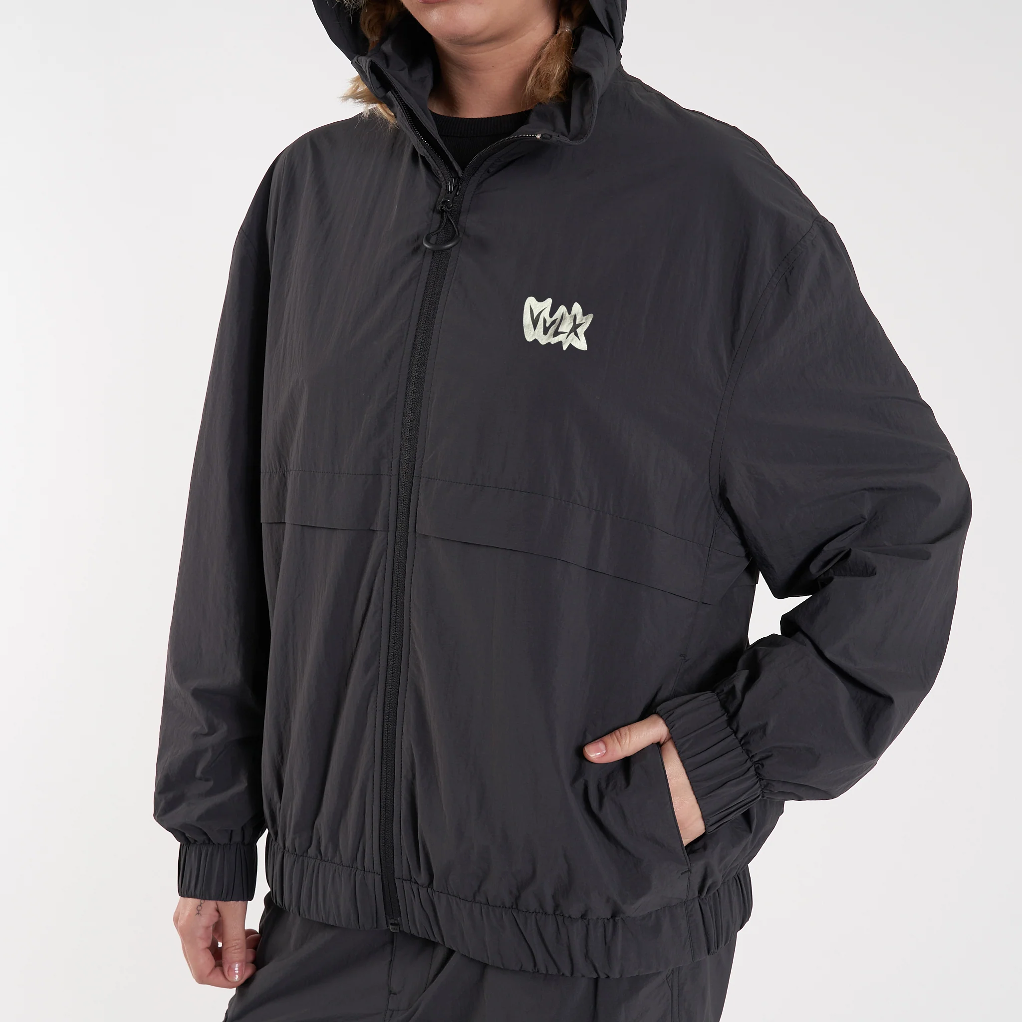 Campera Liviana Vulk Blasting Windbraker Dark Grey - Image 4