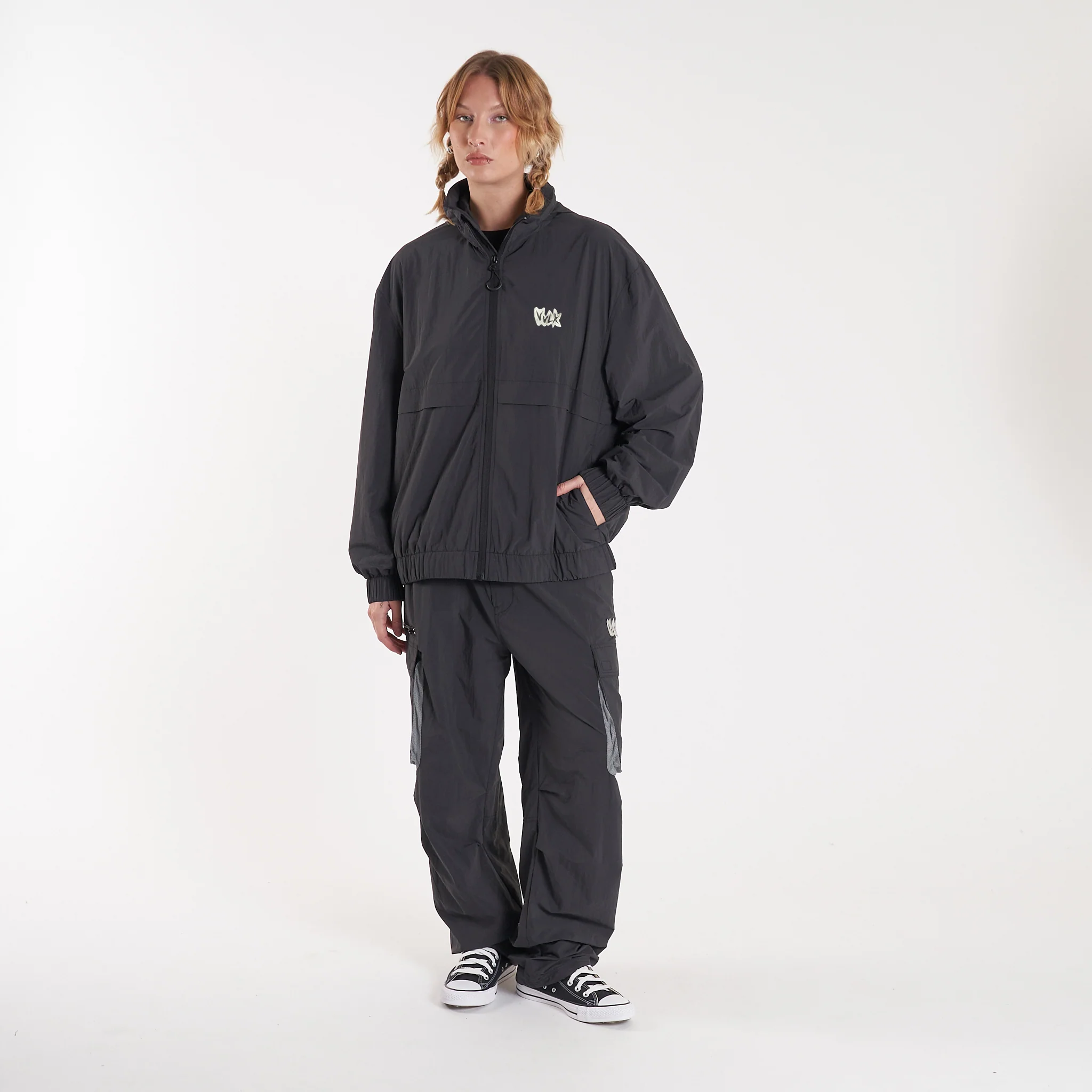 Campera Liviana Vulk Blasting Windbraker Dark Grey - Image 6