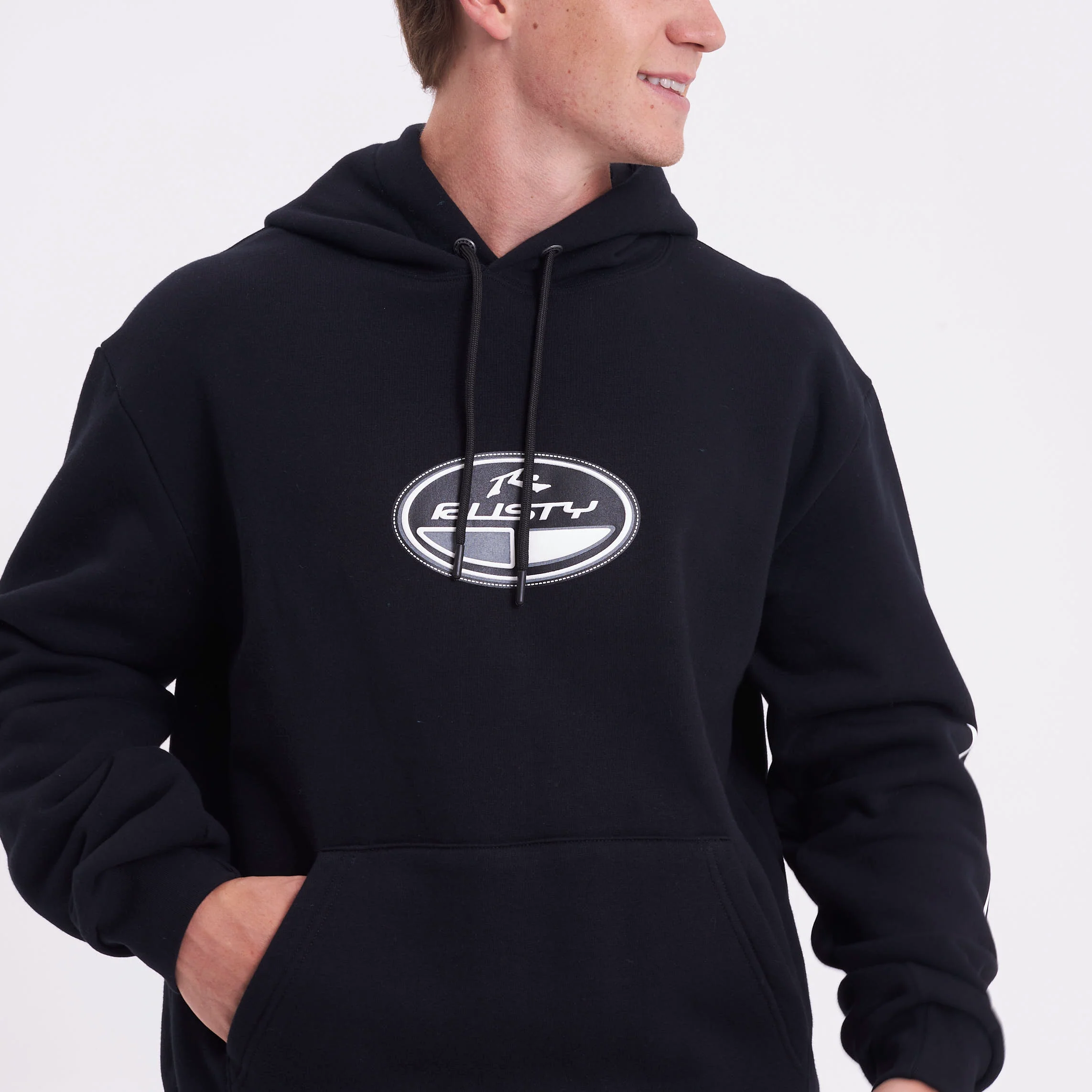 Canguro Rusty Ovalix Hood Superbig Black - Image 2