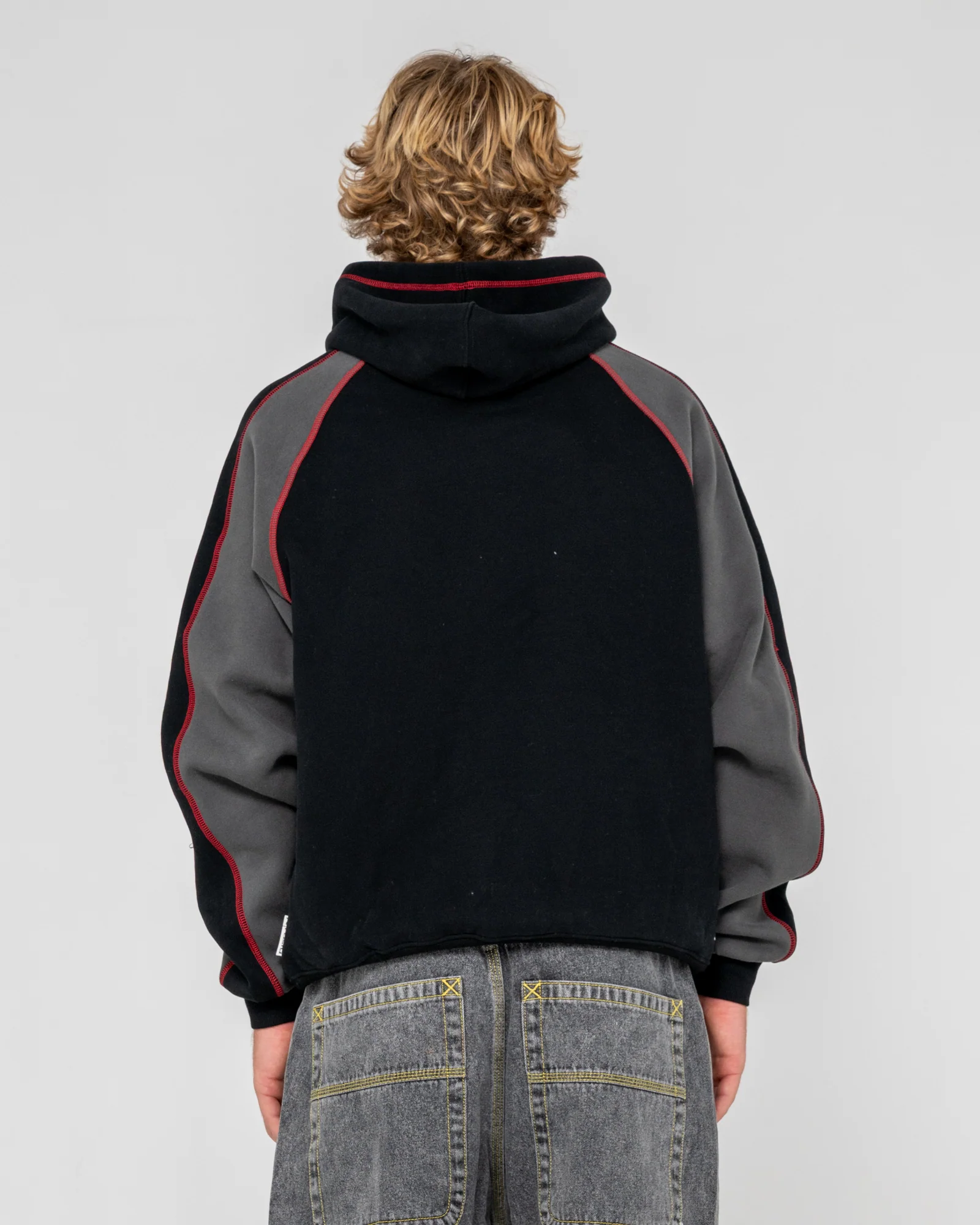 Canguro Rusty Paneka Hooded Fleece Black - Image 4