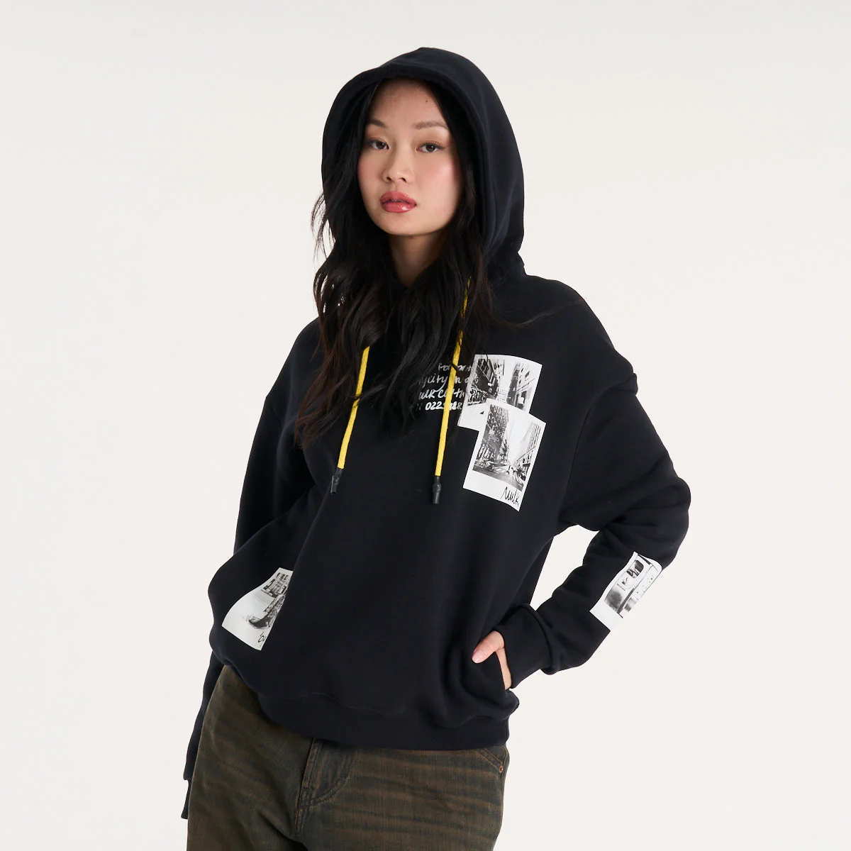 Canguro Vulk Rich Hood Black