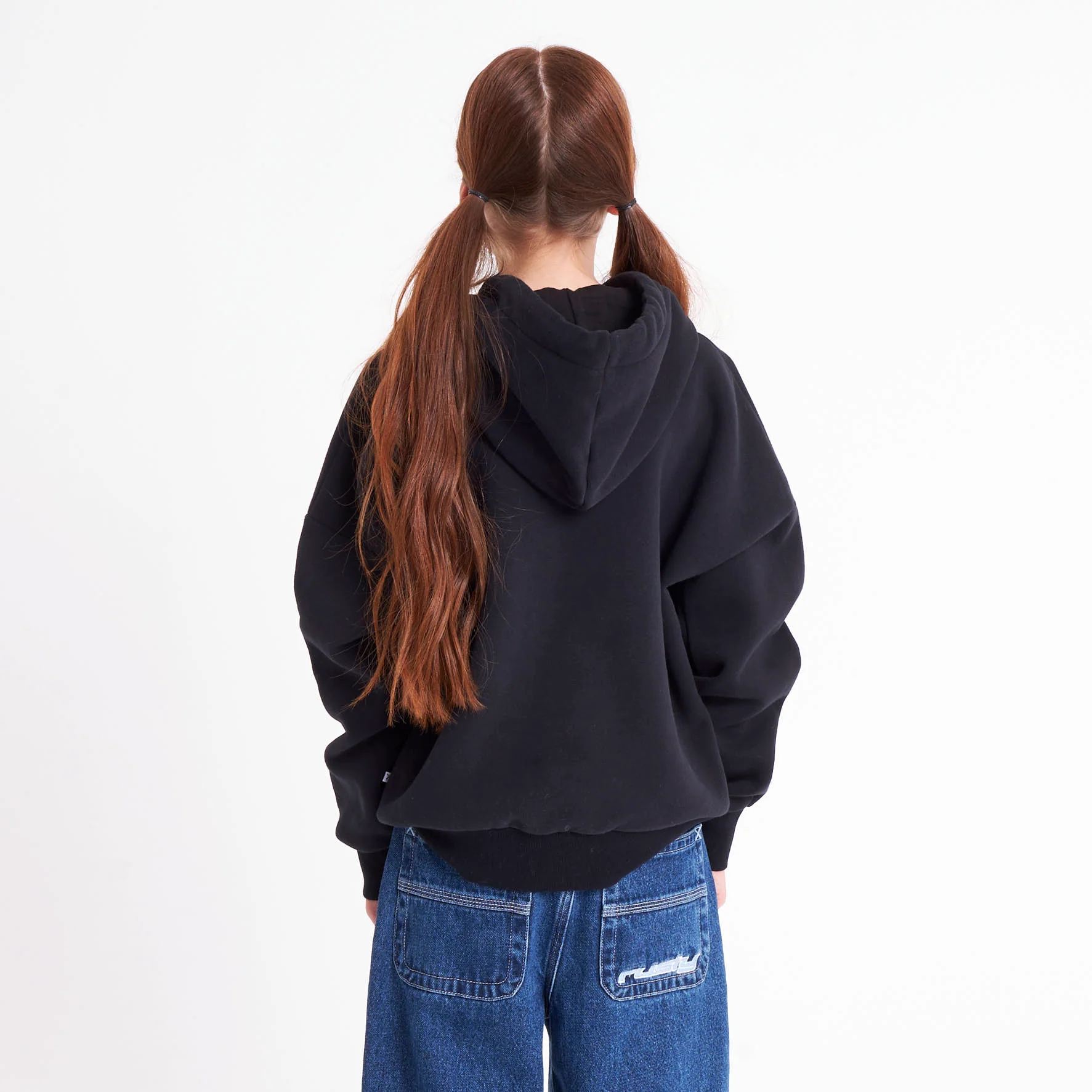 Canguro Rusty Rusty Essential Relaxed Hood Girls Black - Image 9