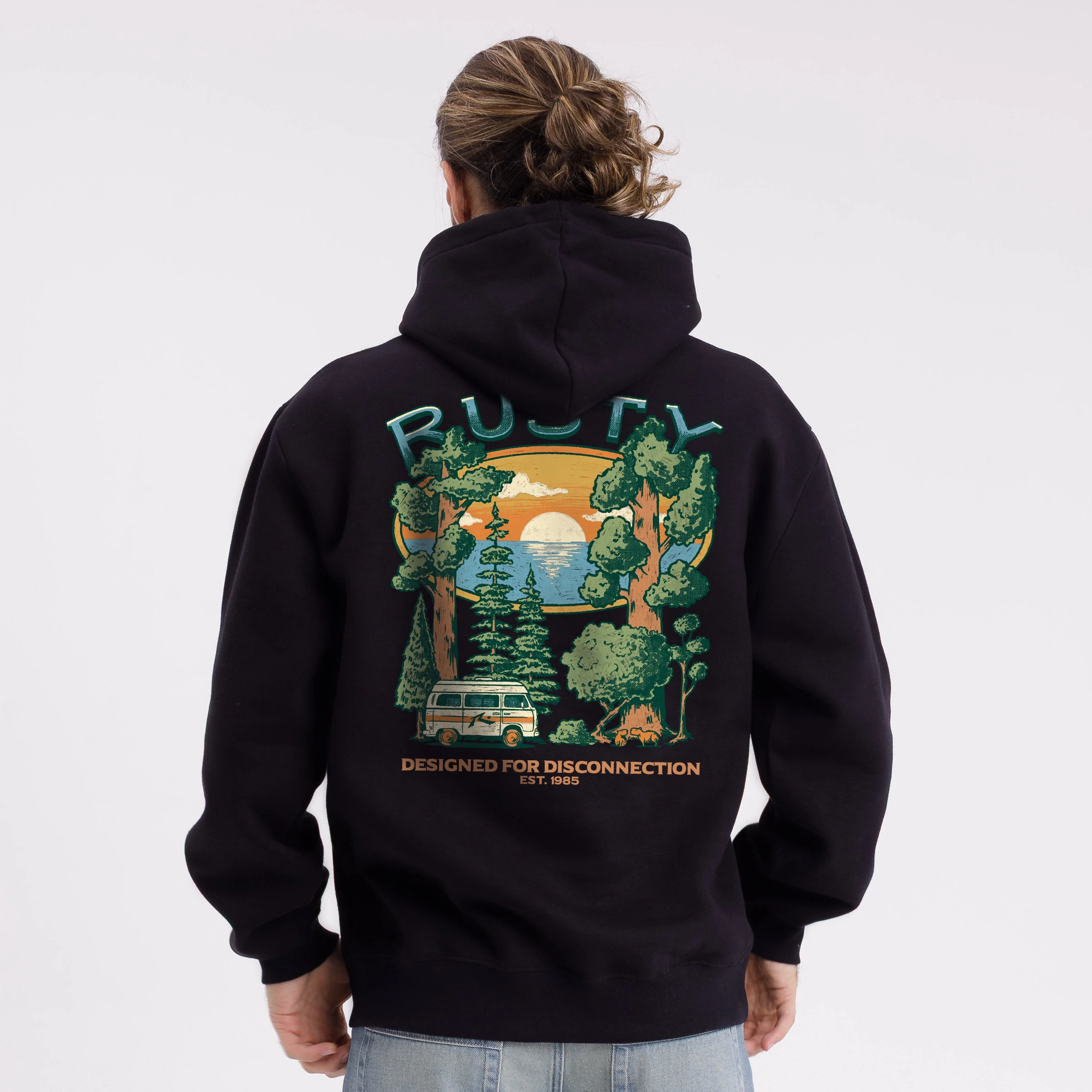 Canguro Rusty Woodstock Hood* Black - Image 3