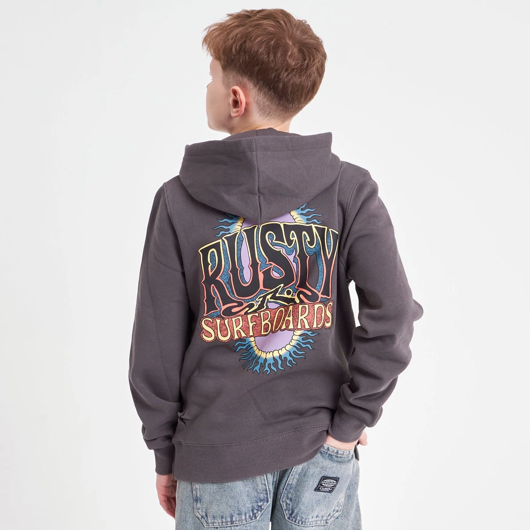 Canguro Rusty Julai Hood Jr* Dark Grey - Image 2