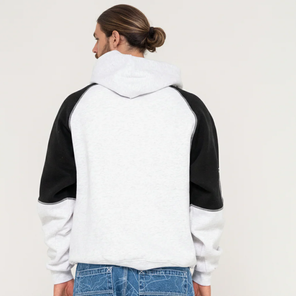 Canguro Rusty Incognito Hooded Fleece* Ecru Marle - Image 4