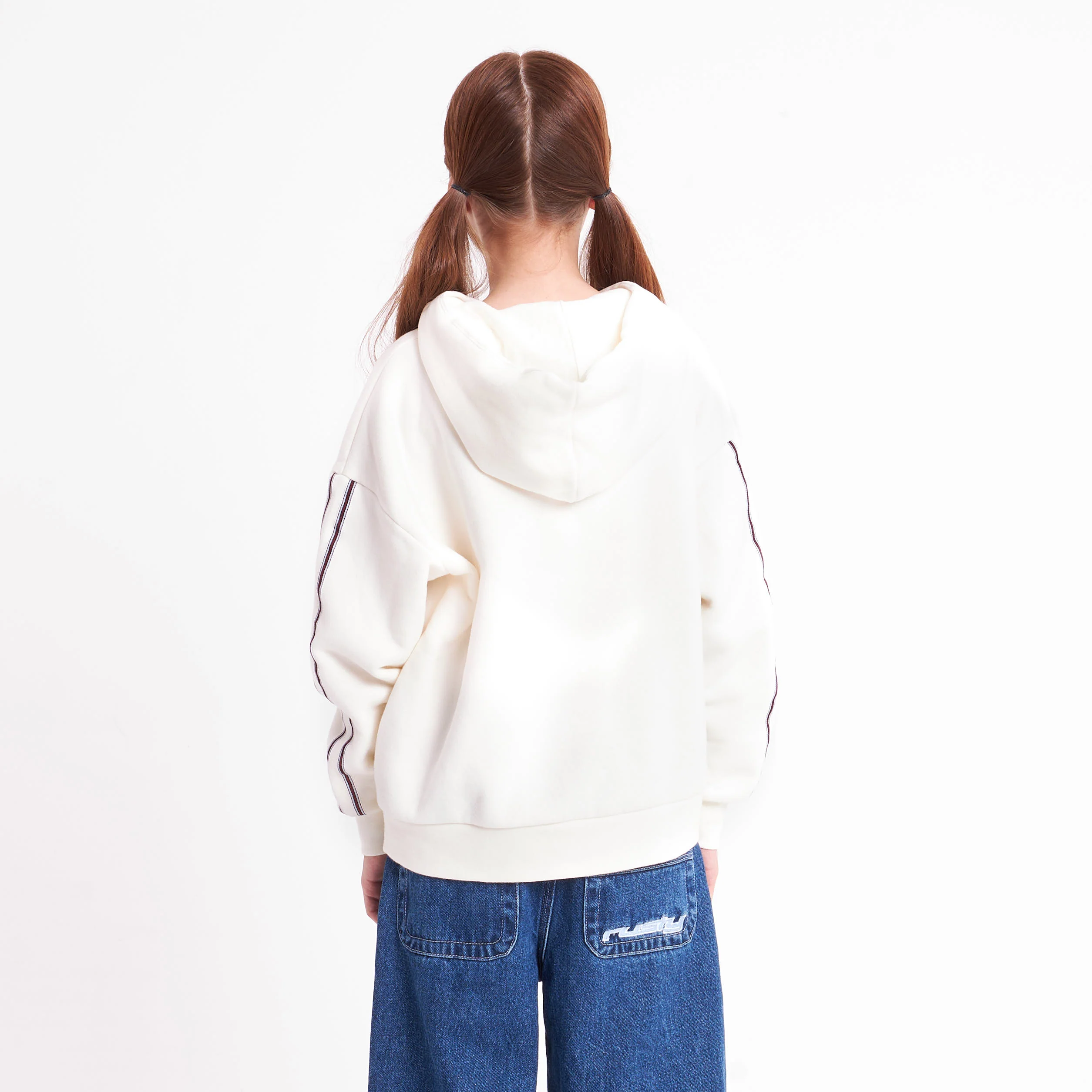 Canguro Rusty Girls Team Varsity Hood Girls Egret - Image 9