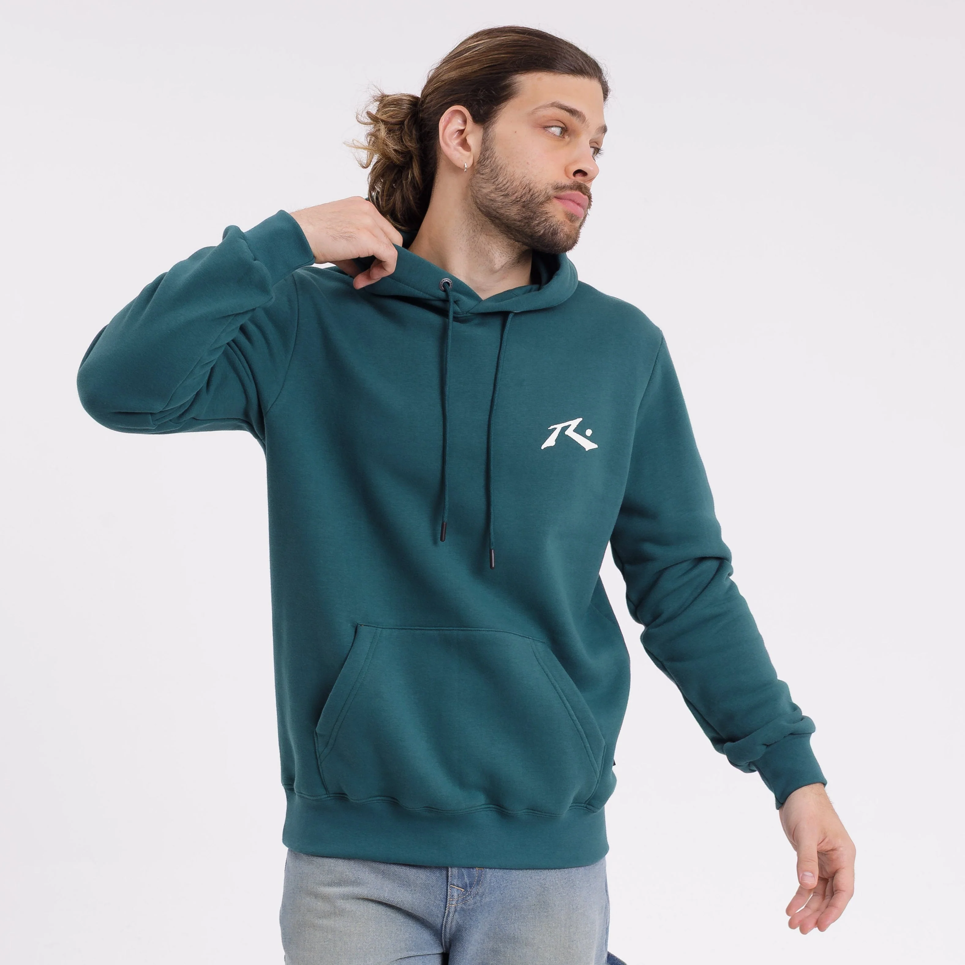 Canguro Rusty Competition Hood Green B/Ecru - Image 2