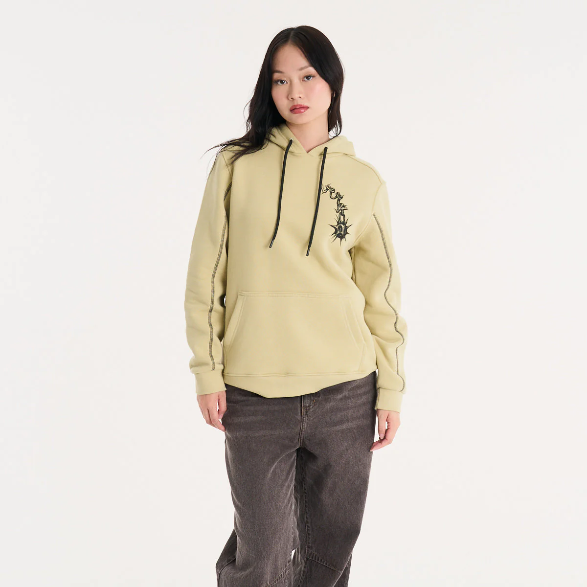 Canguro Vulk Noise Hood Olive Green - Image 2