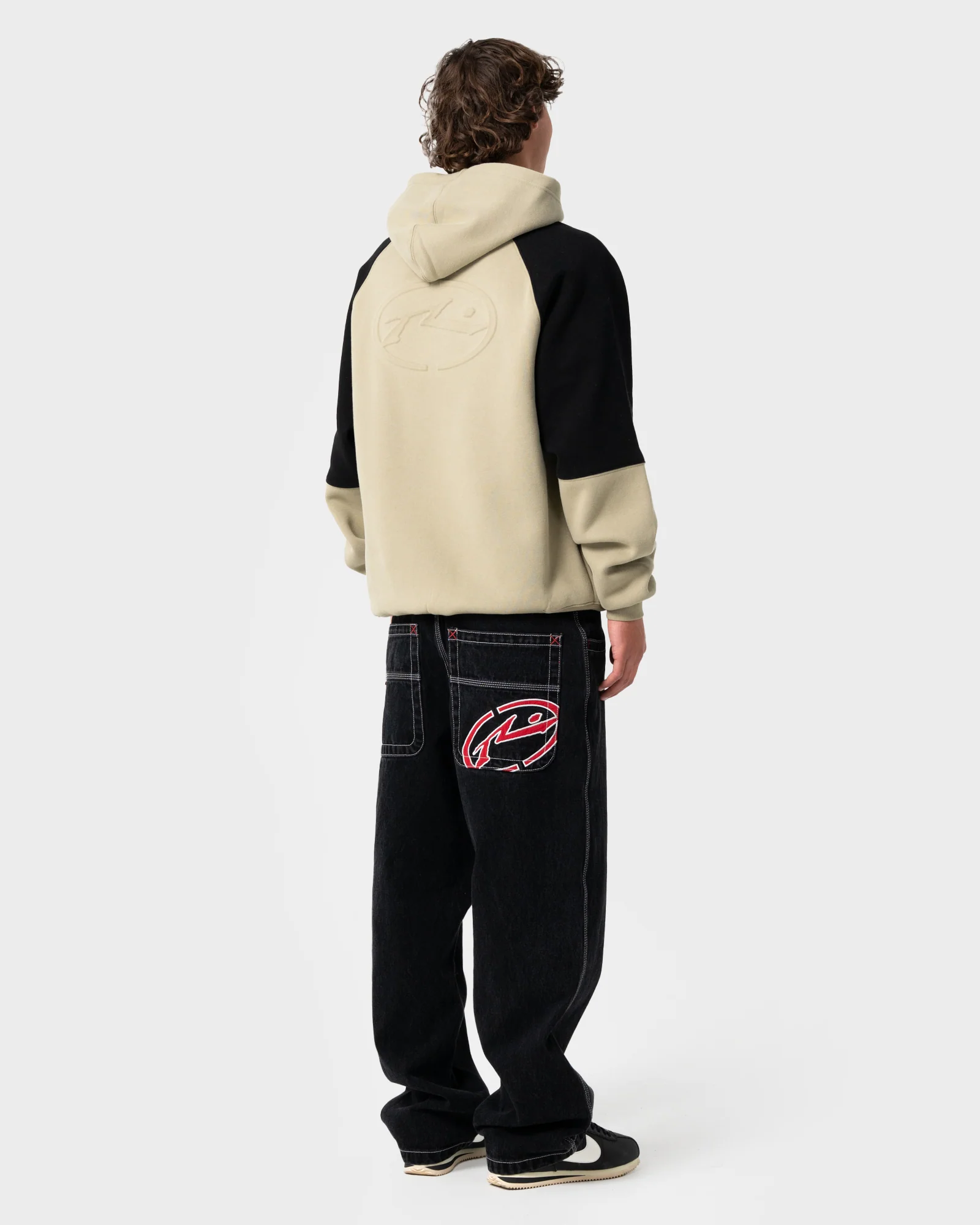 Canguro Rusty Shesh Besh Hooded Fleece Abbey Stone - Image 4