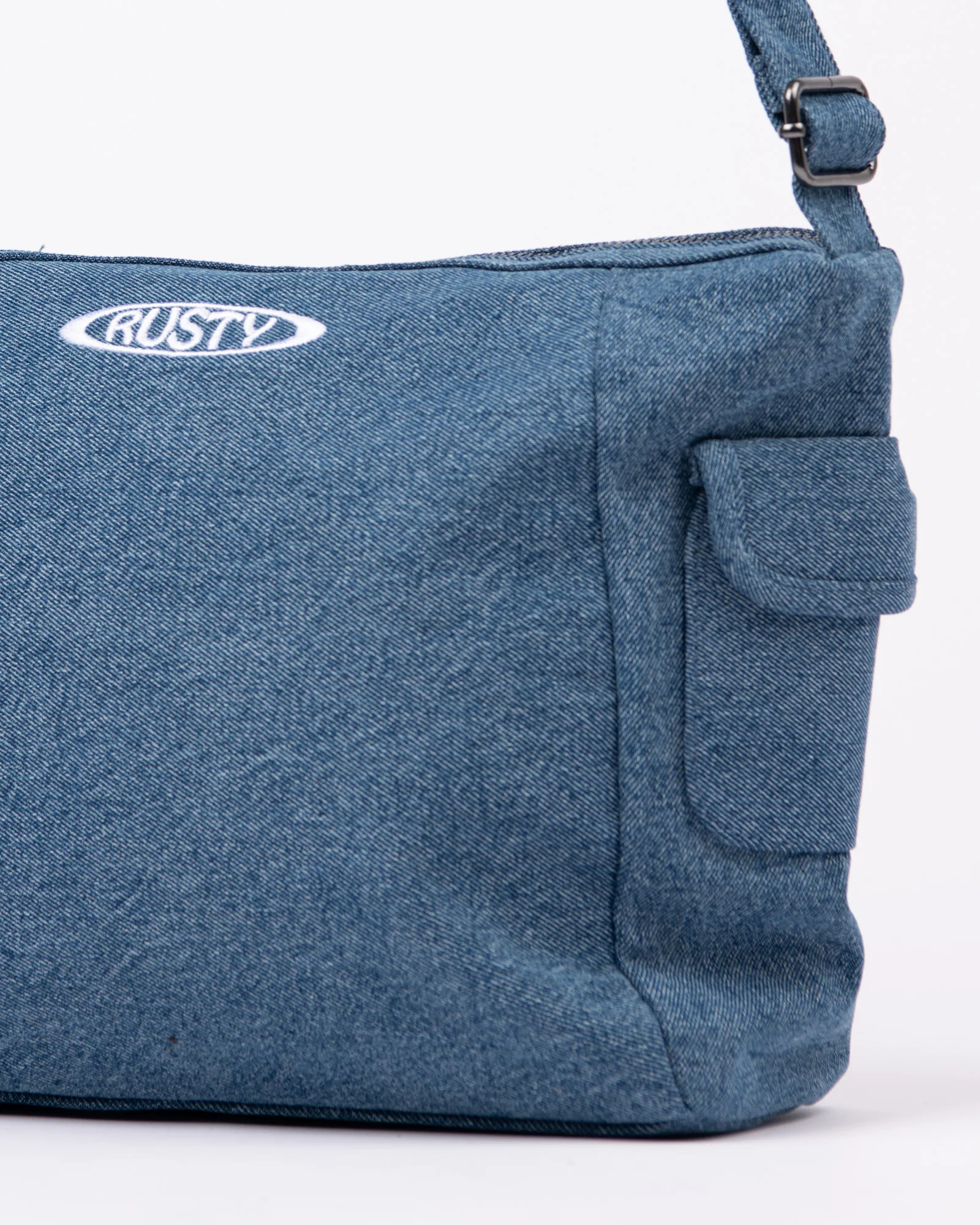 Cartera Rusty Forever Denim Handbag* Sea Blue - Image 3