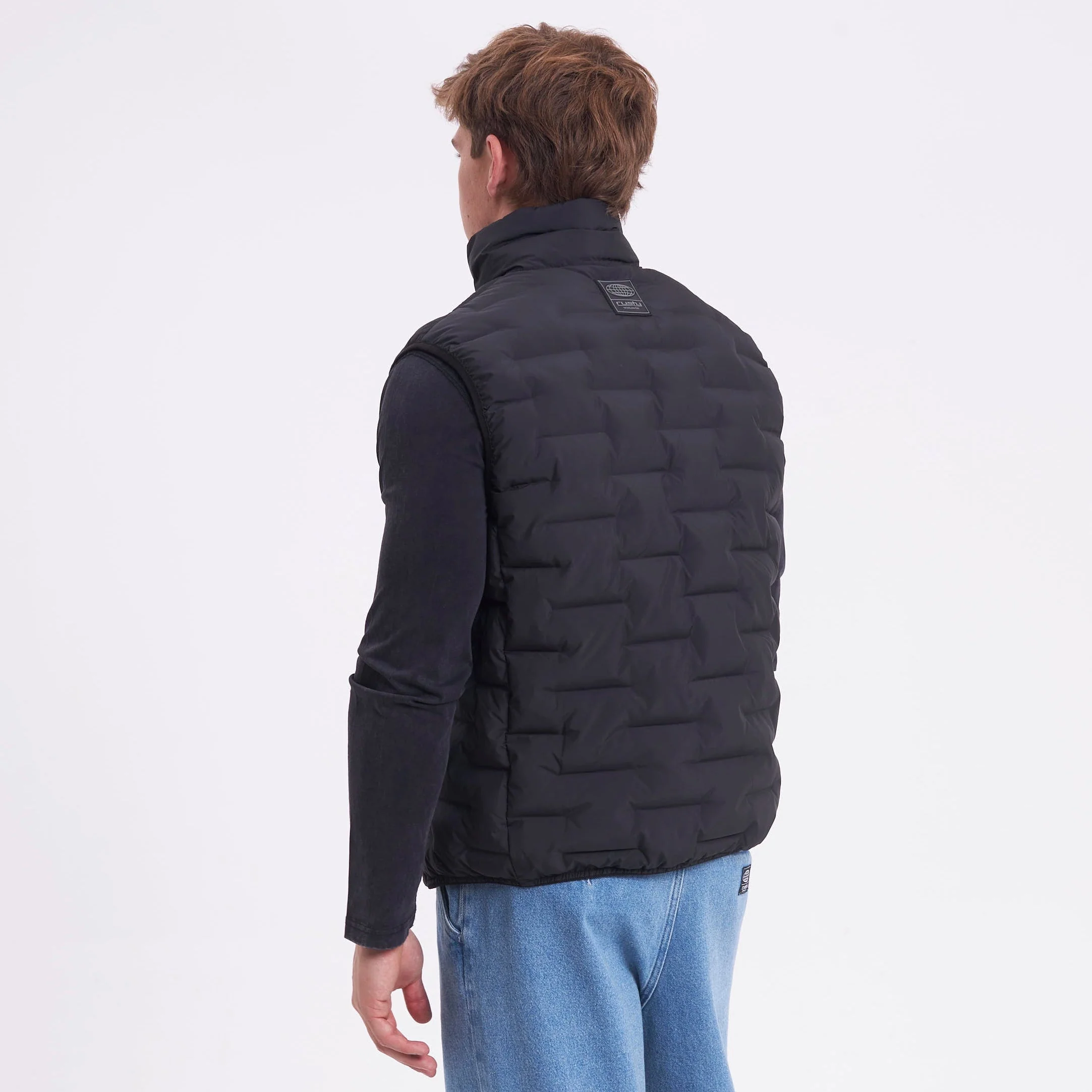 Chaleco Rusty Arrow Town Vest Black - Image 3