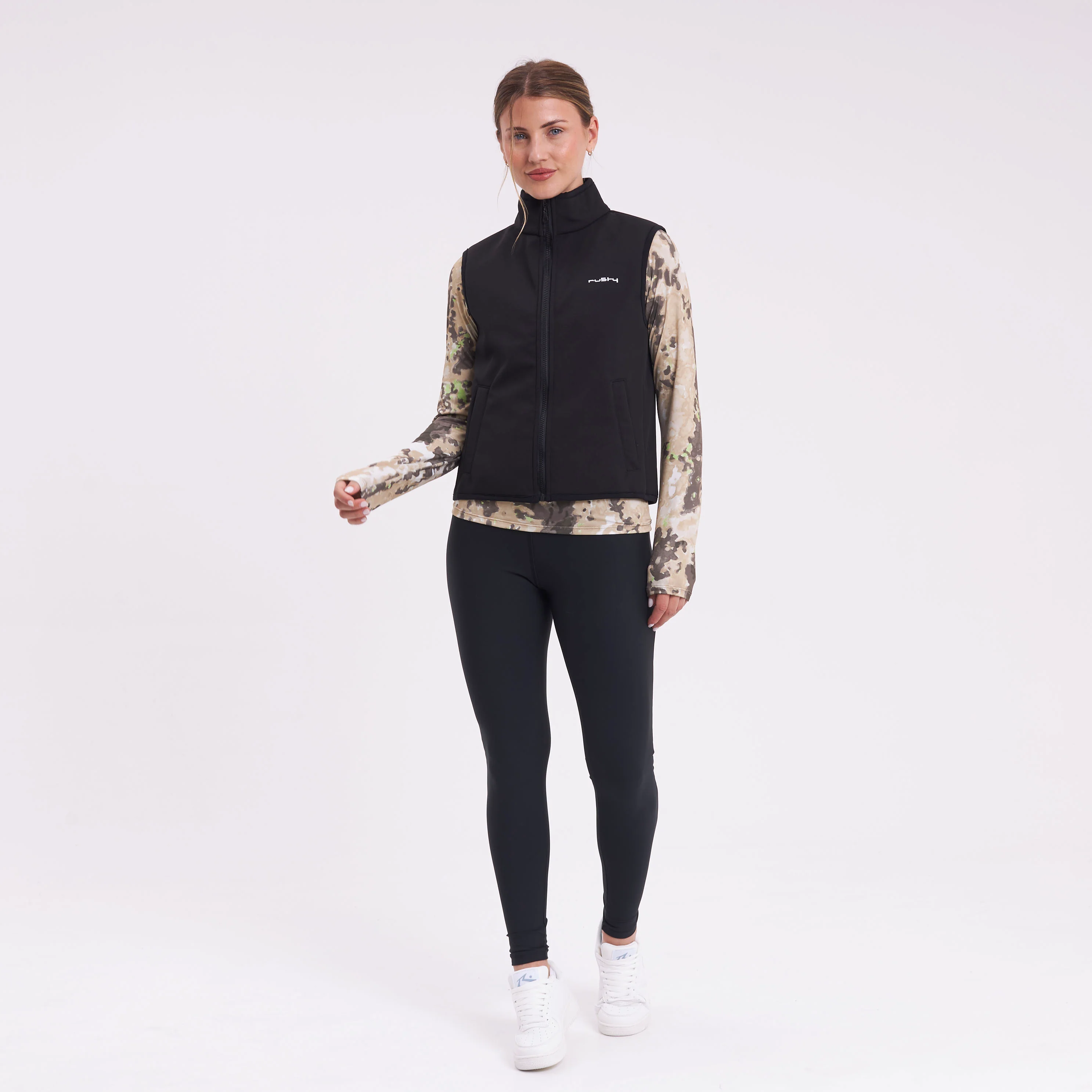 Chaleco Rusty Day Dreamer Sporty Vest Ld Black - Image 6
