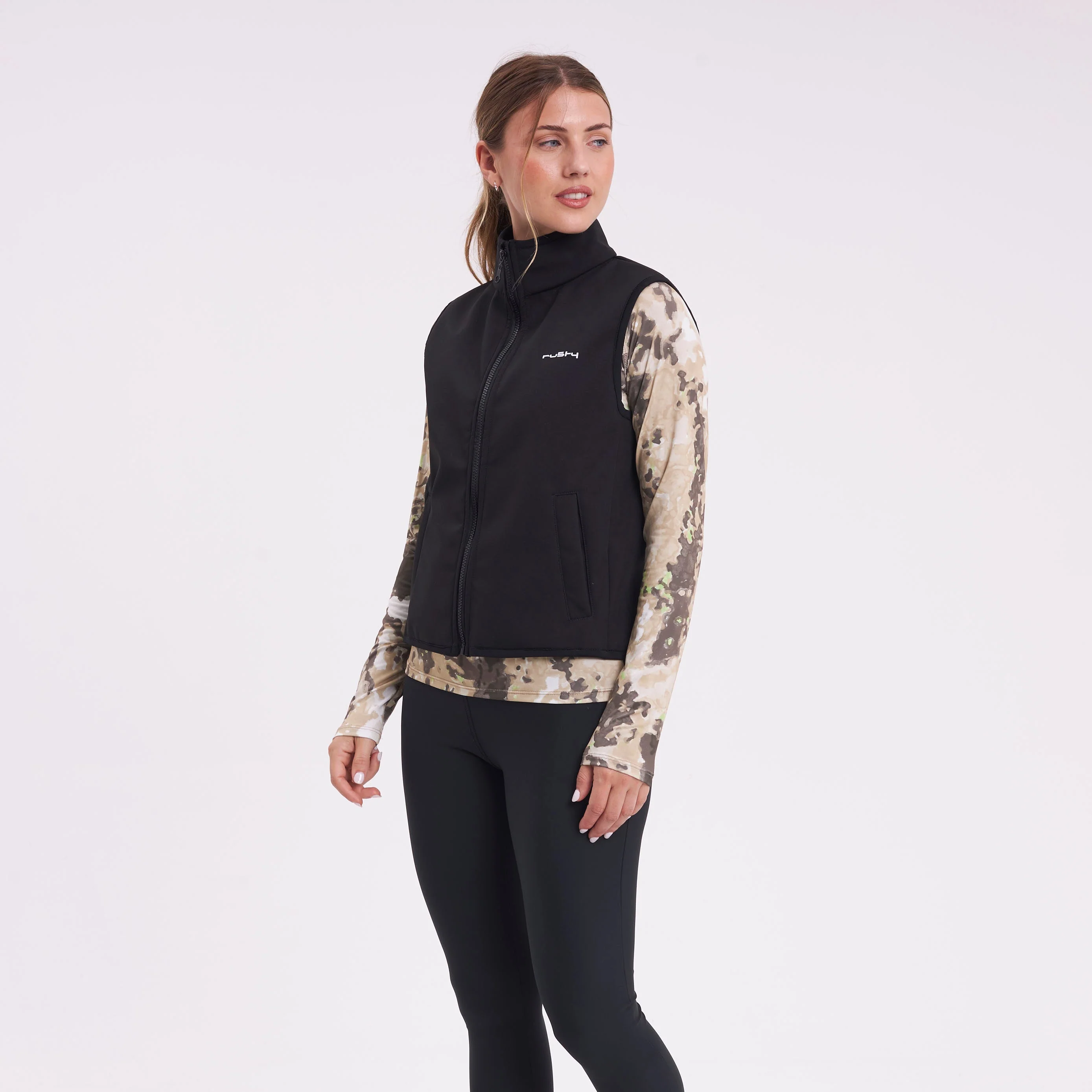 Chaleco Rusty Day Dreamer Sporty Vest Ld Black - Image 7