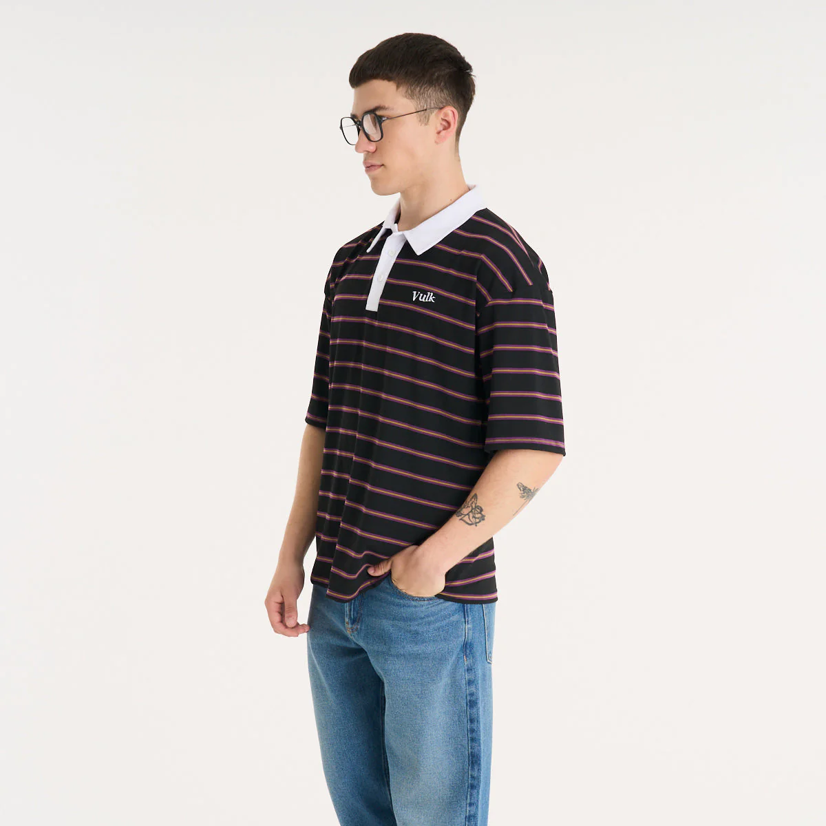 Chomba Mc Vulk Stereo Polo Tee Lined - Image 5