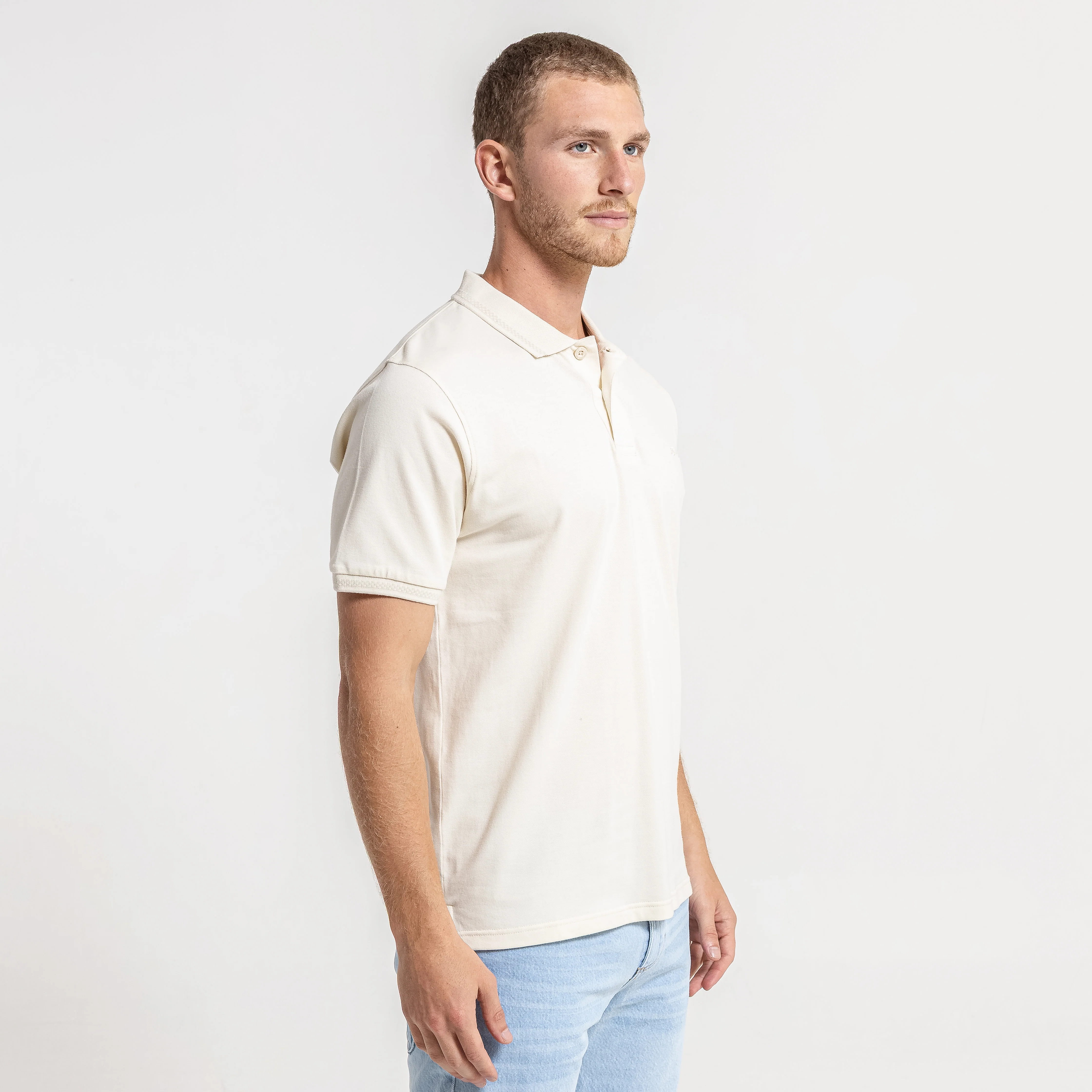 Chomba Mc Rusty Soul Arch Polo Off White - Image 3