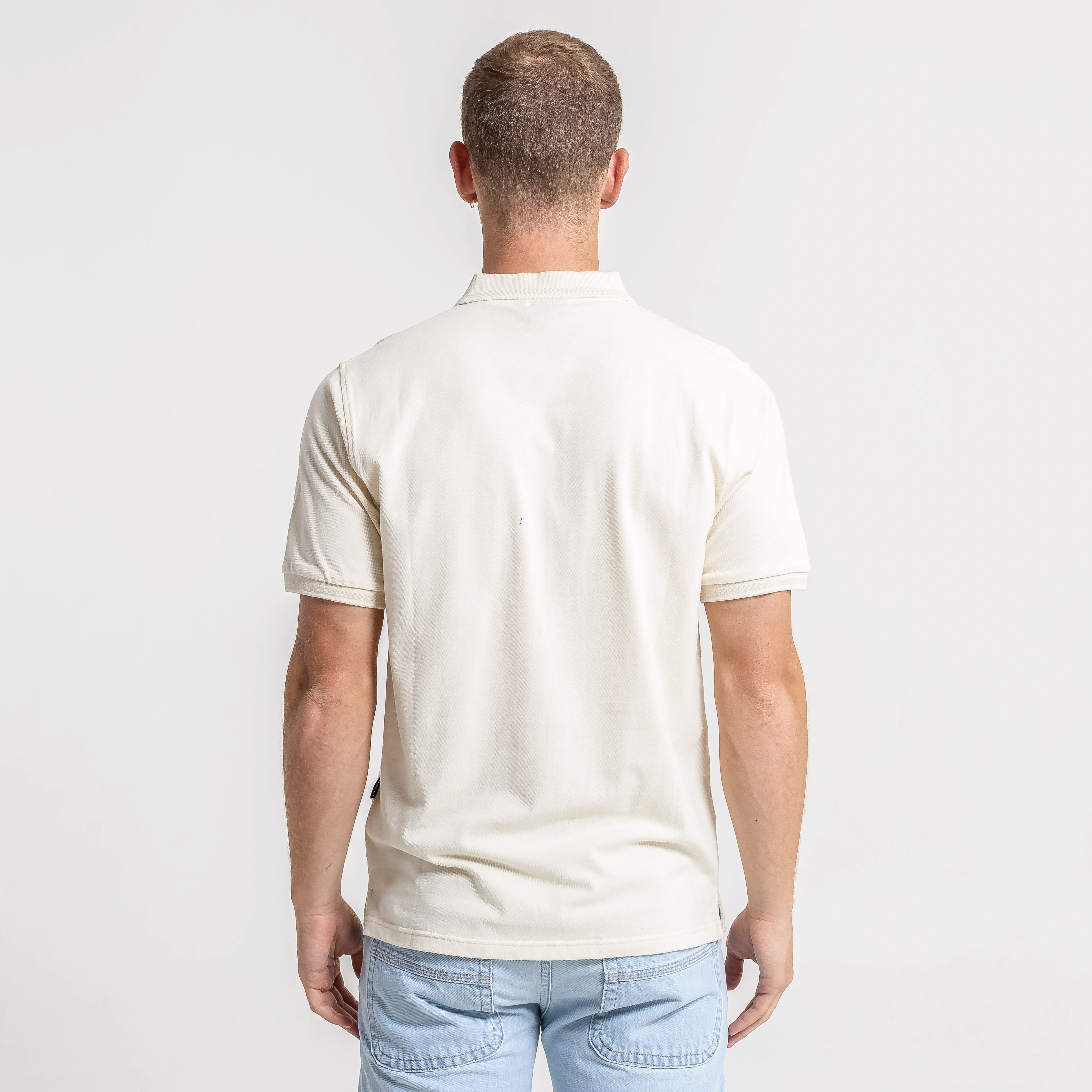 Chomba Mc Rusty Soul Arch Polo Off White - Image 4