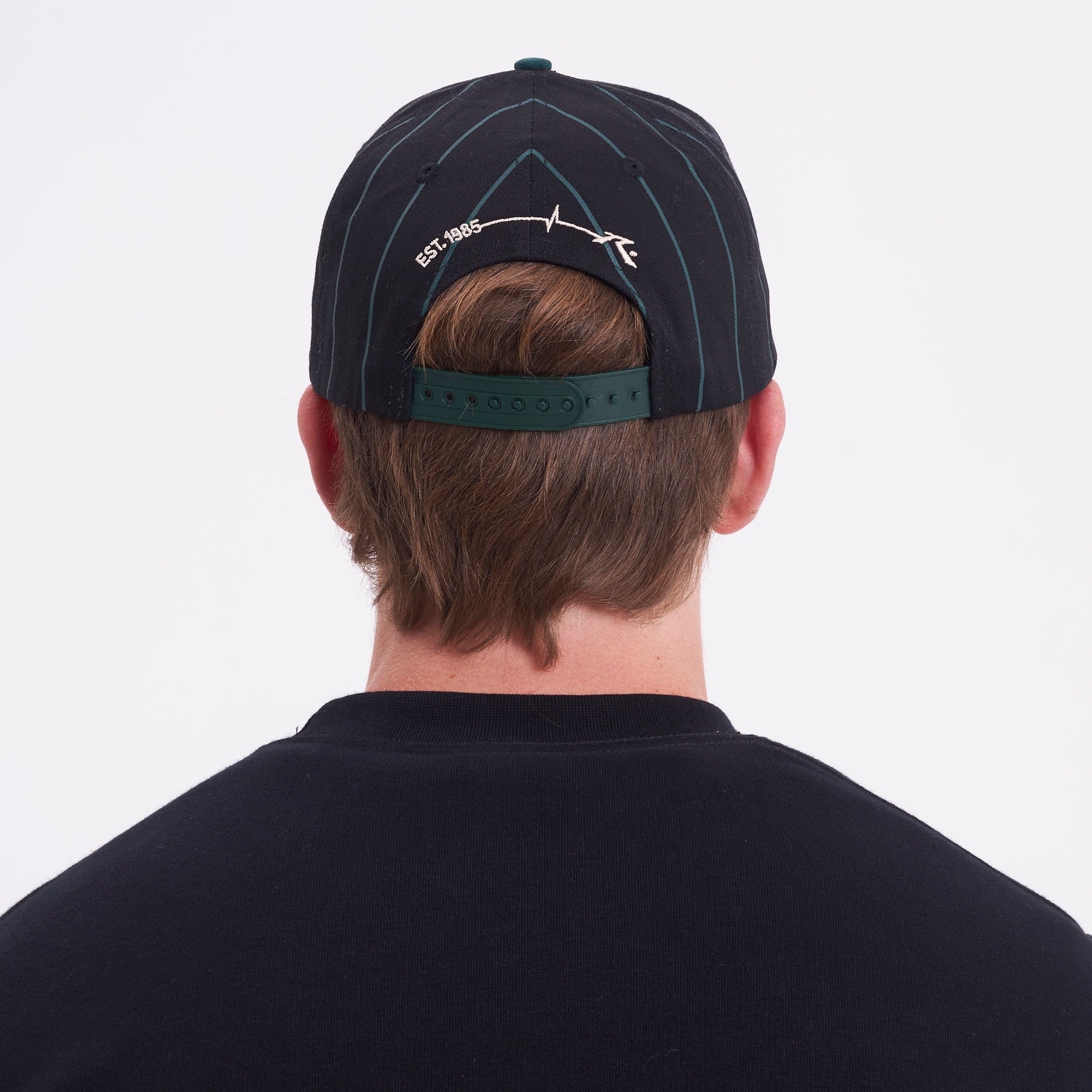 Gorra Rusty Roarset Cap Black/Green - Image 3