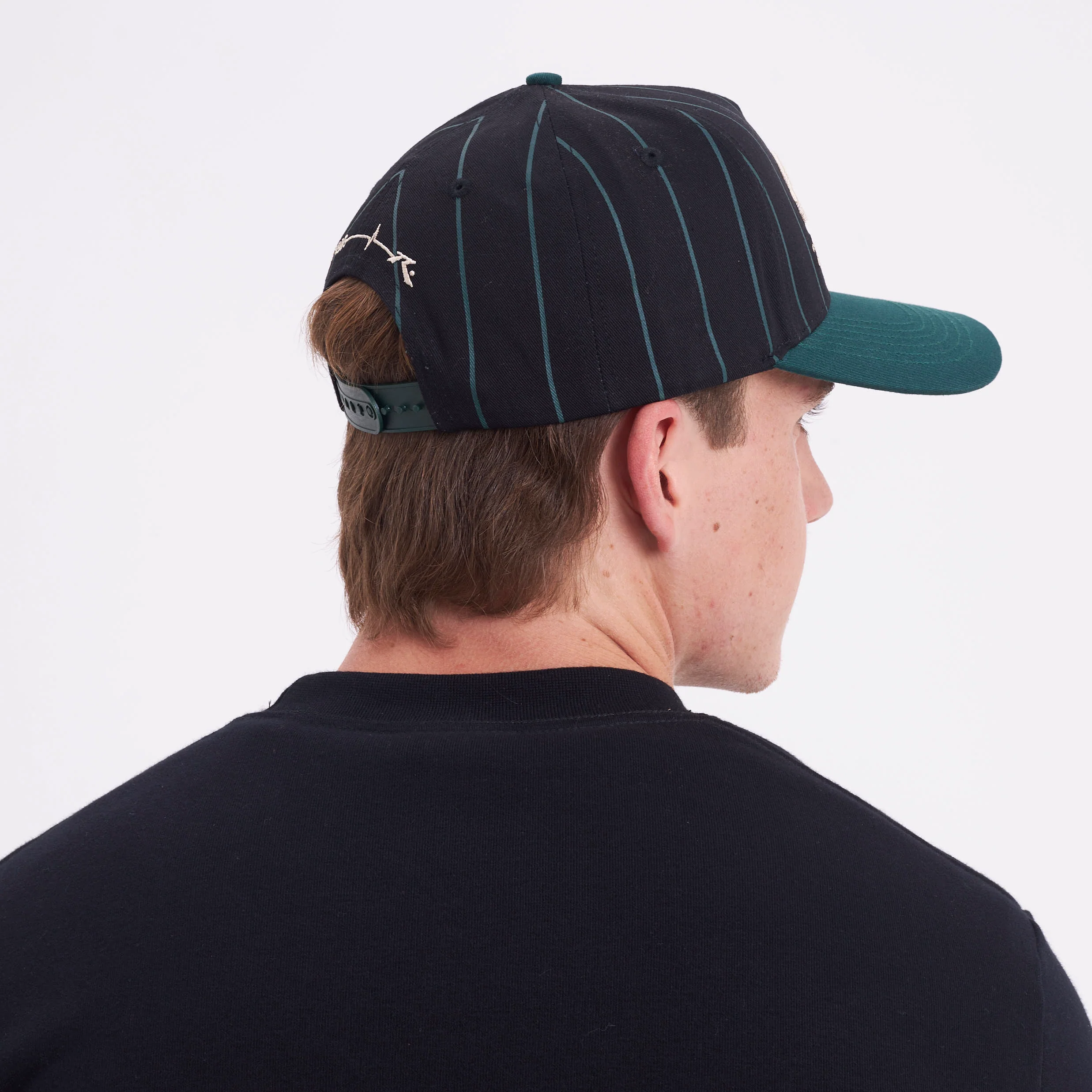Gorra Rusty Roarset Cap Black/Green - Image 4