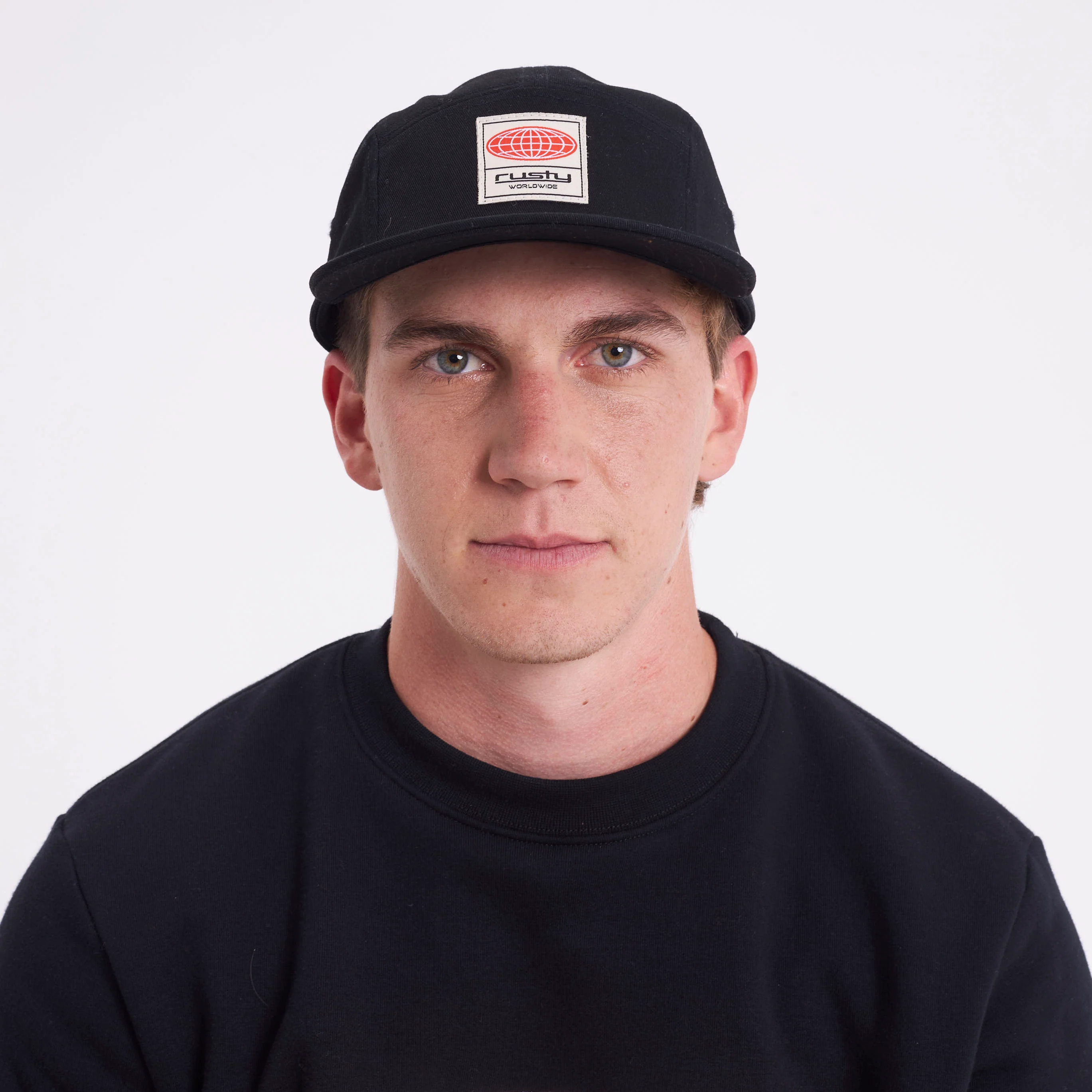 Gorra Rusty Jealous Five Panels Cap Black