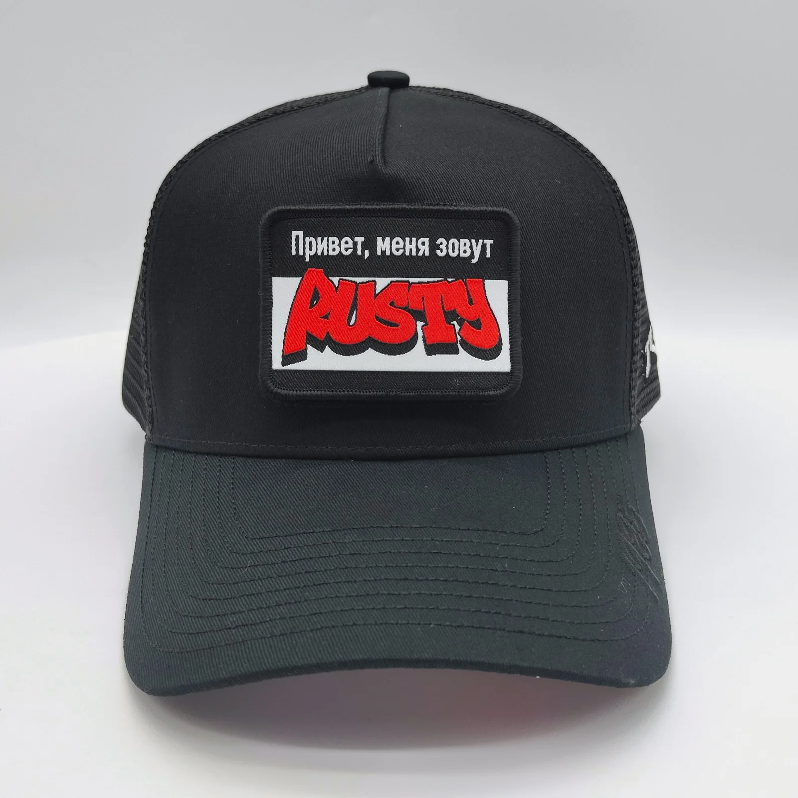 Gorra Rusty My Name Is Trucker Cap Jr Black - Image 4