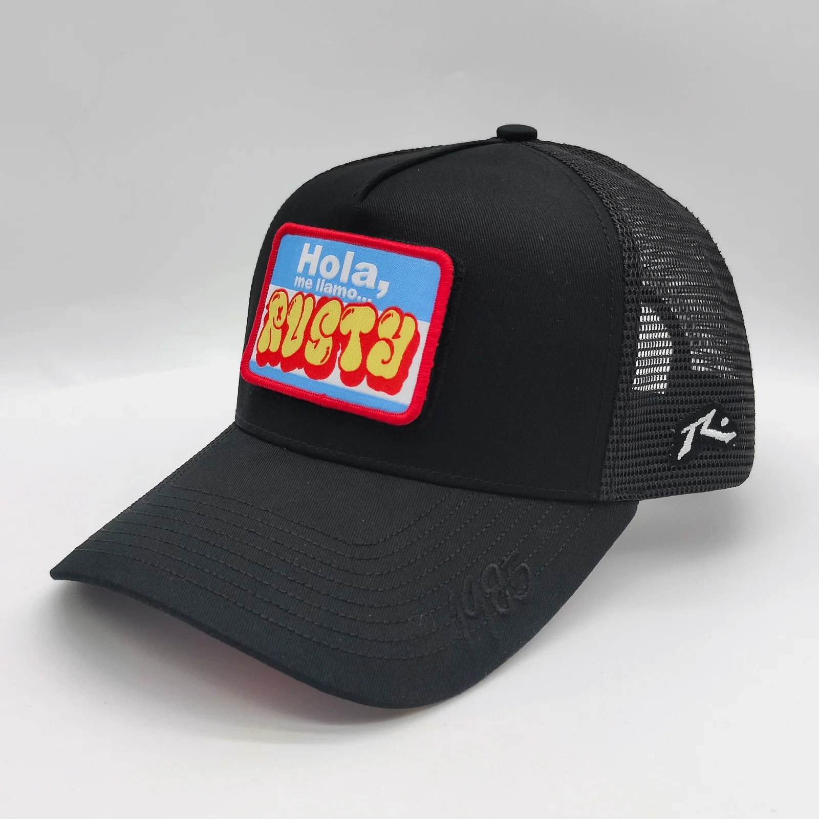 Gorra Rusty My Name Is Trucker Cap Jr Black - Image 5