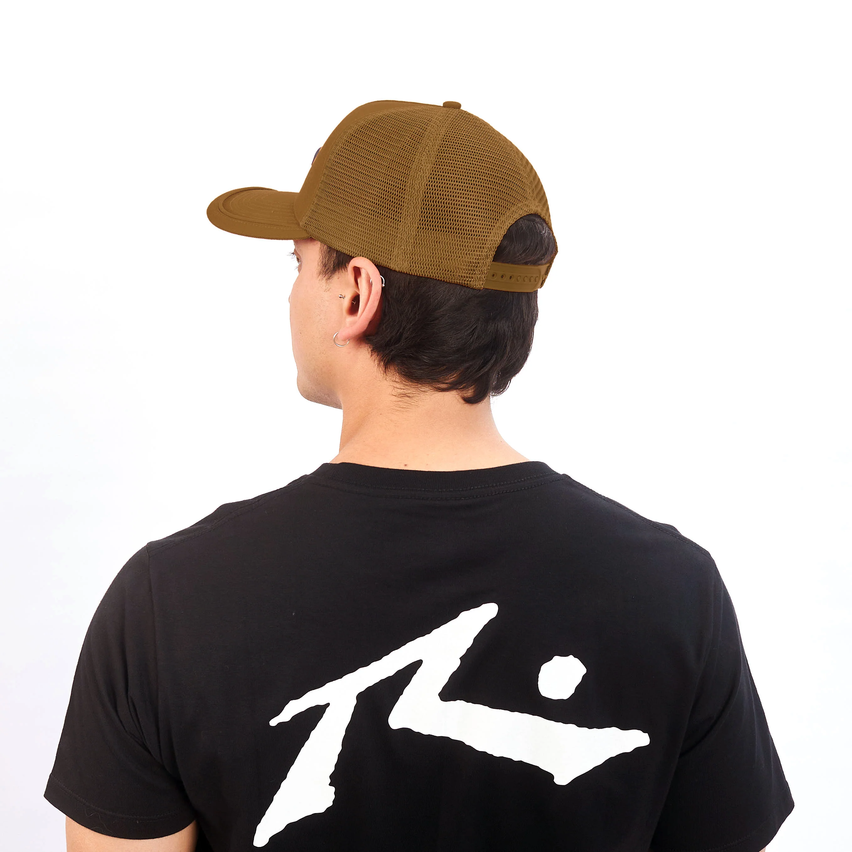 Gorra Rusty Kalopsia Trucker Cap Golden Brown - Image 3