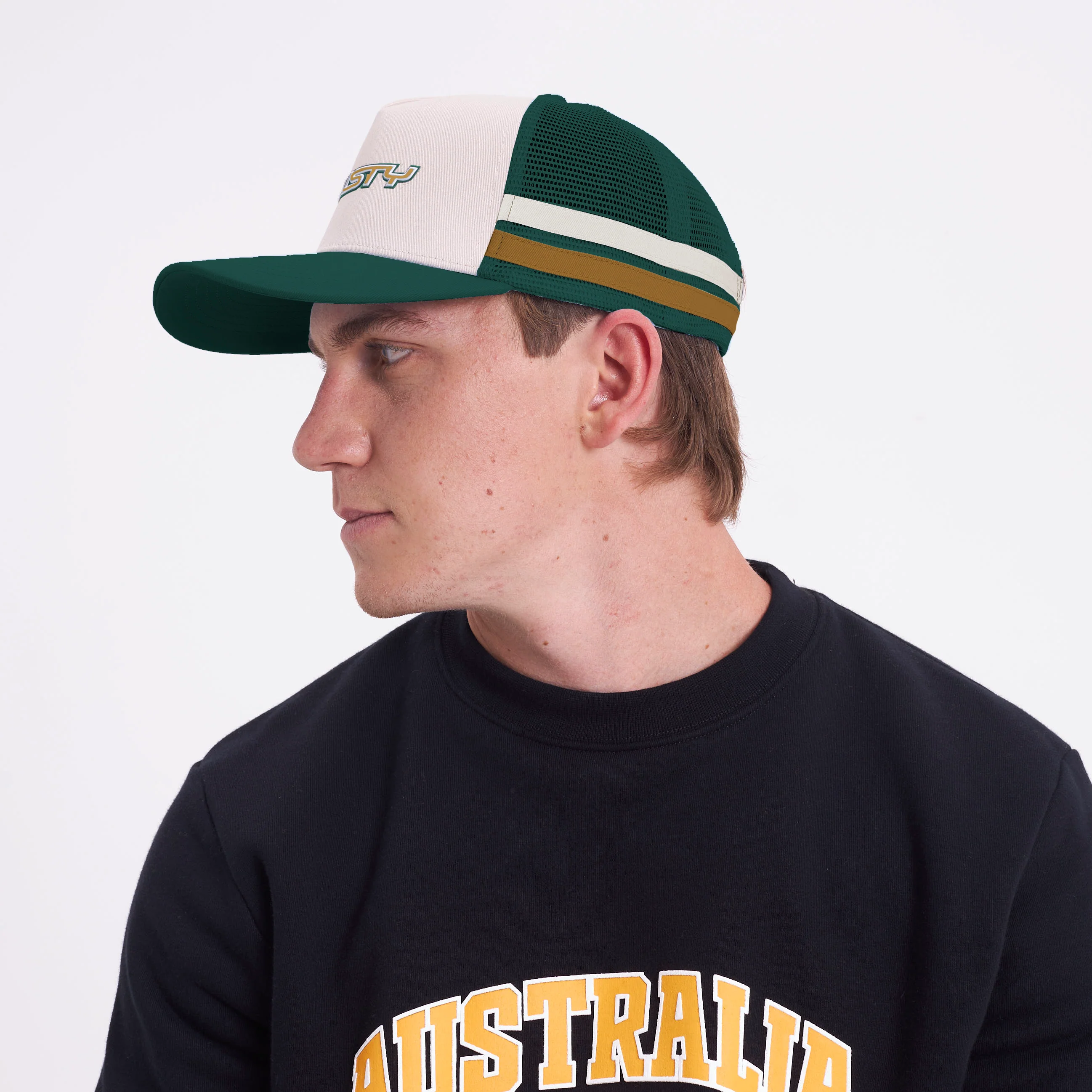 Gorra Rusty Salvation Trucker Cap Green Bug - Image 2