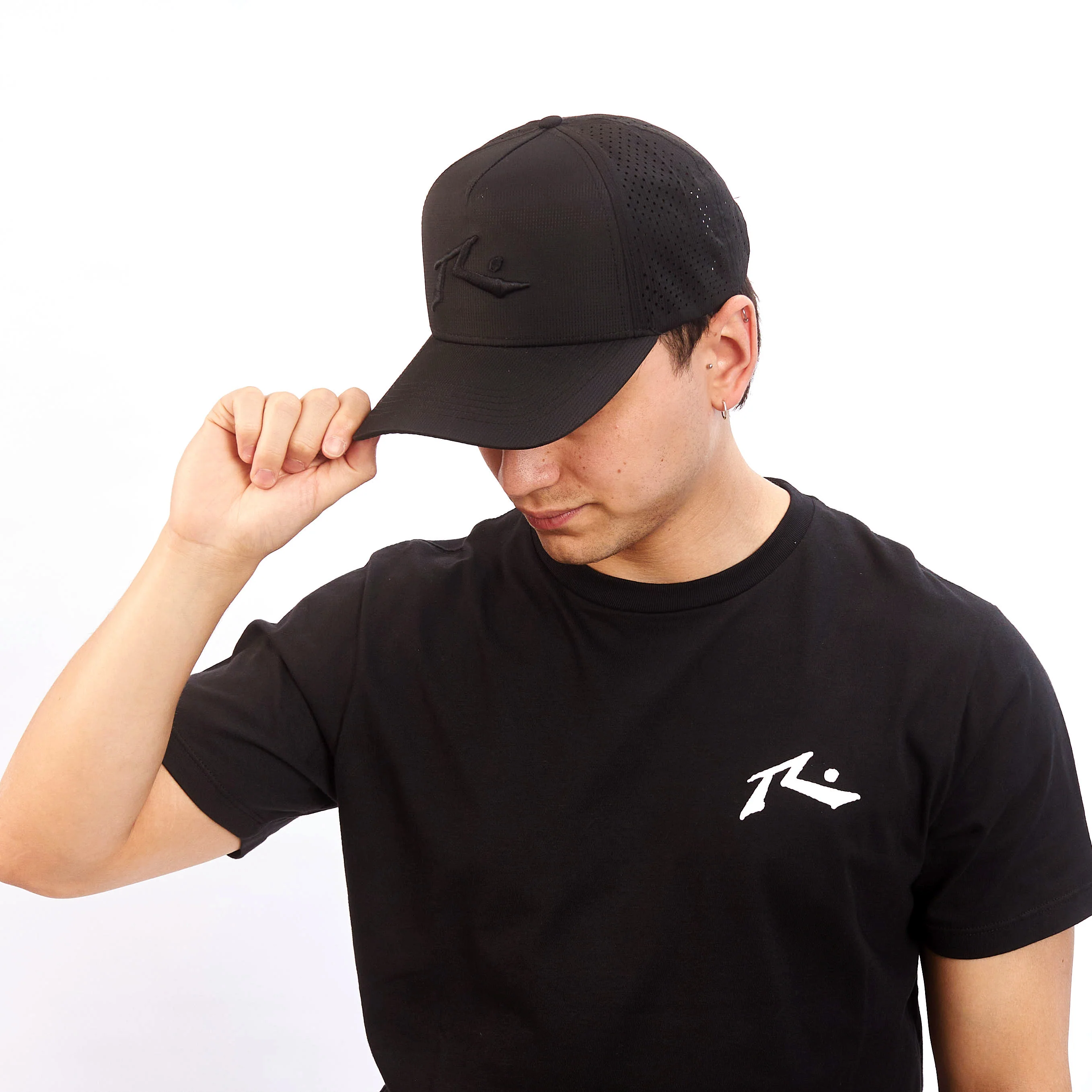 Gorra Rusty Anchor Man Trucker Negra 2 - Image 2