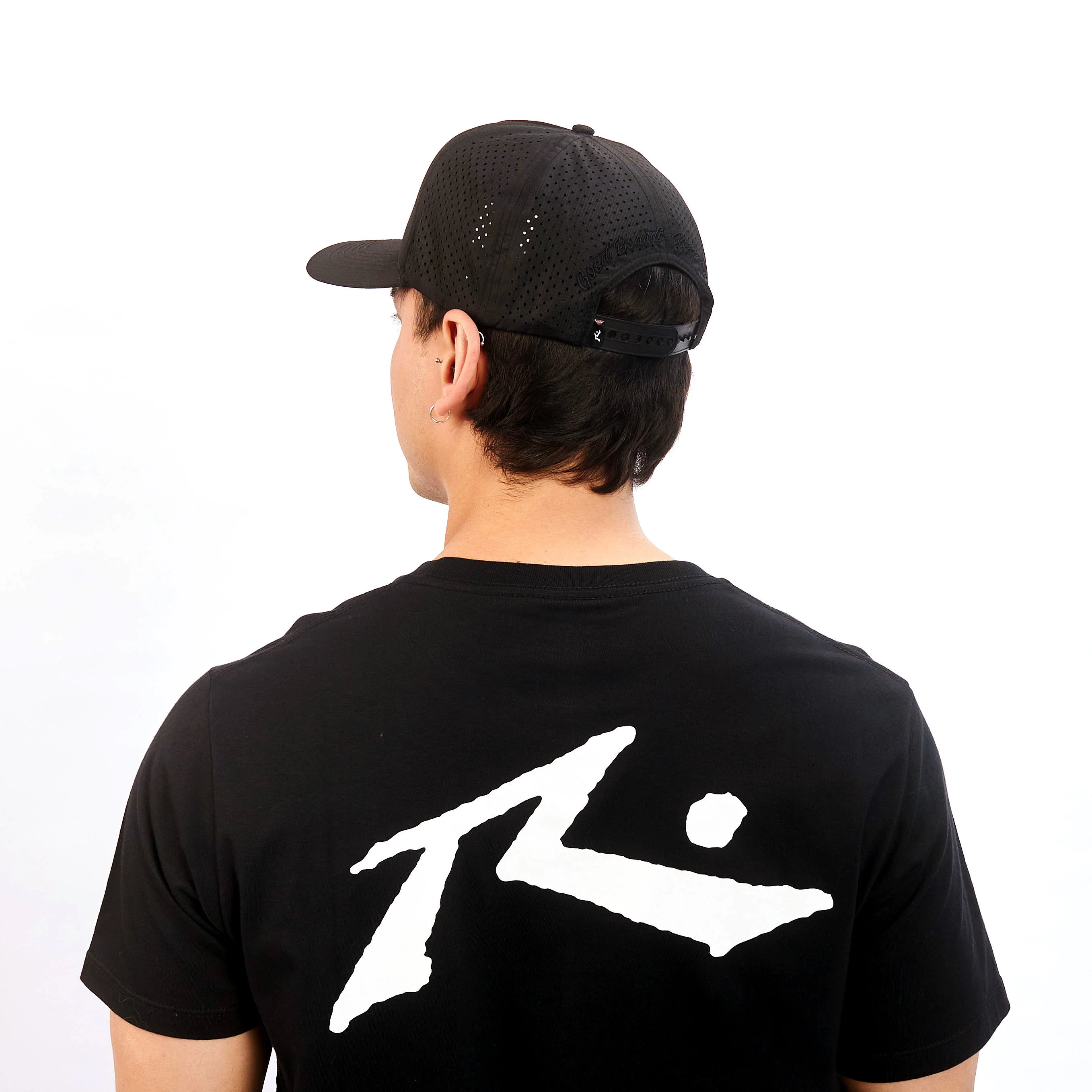 Gorra Rusty Anchor Man Trucker Negra 2 - Image 3