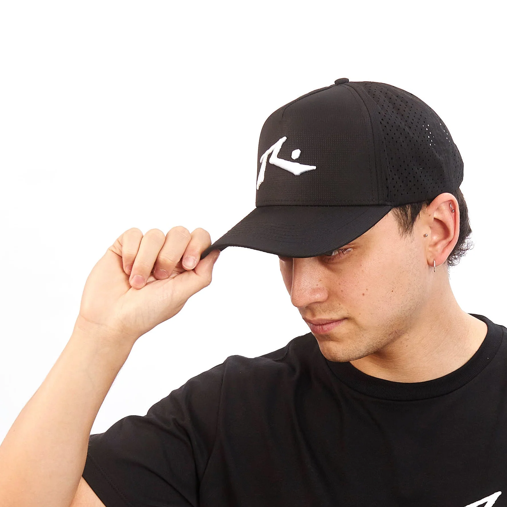 Gorra Rusty Anchor Trucker Negra - Image 2