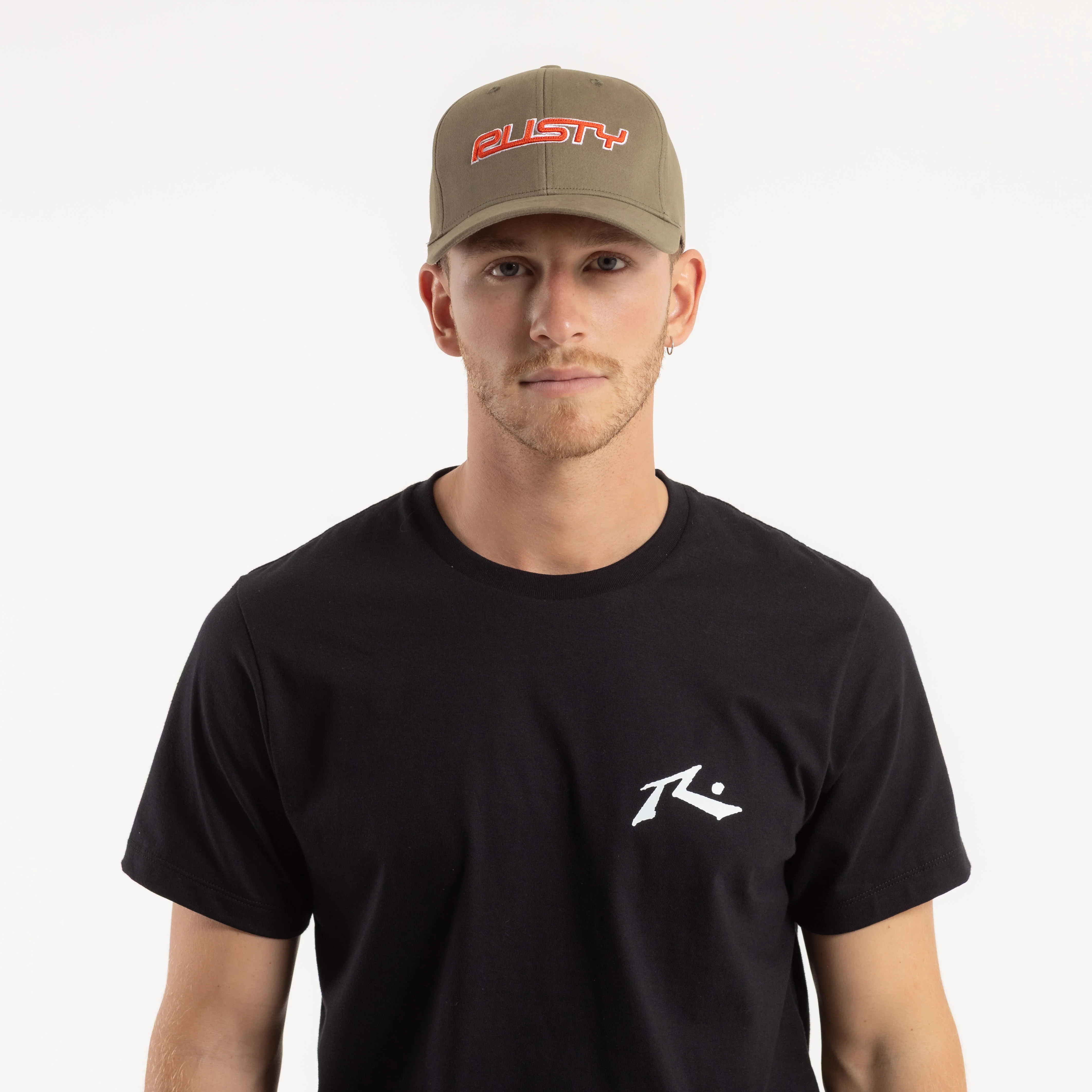 Gorra Rusty Logotech Flexfit Cap Savanna