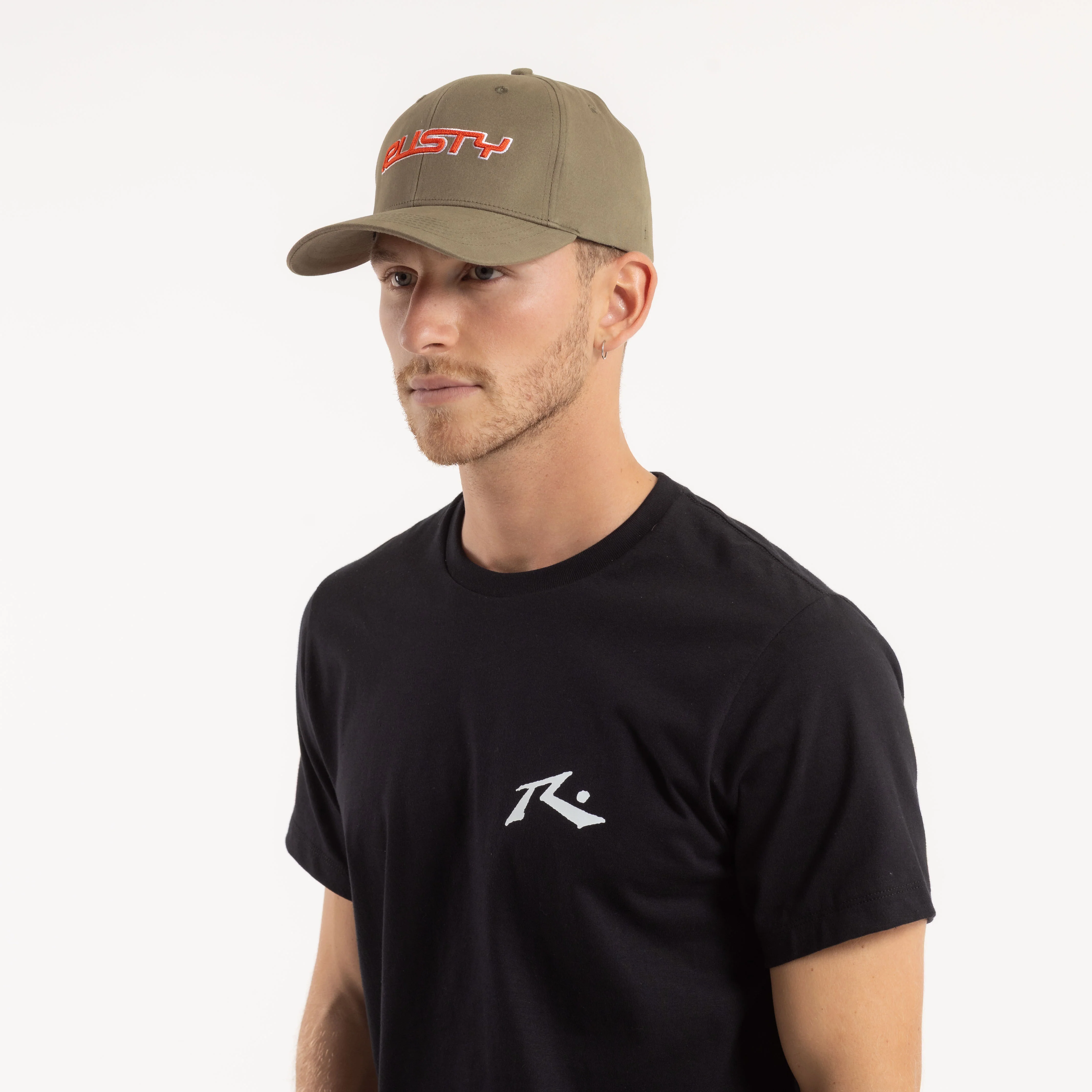 Gorra Rusty Logotech Flexfit Cap Savanna - Image 4