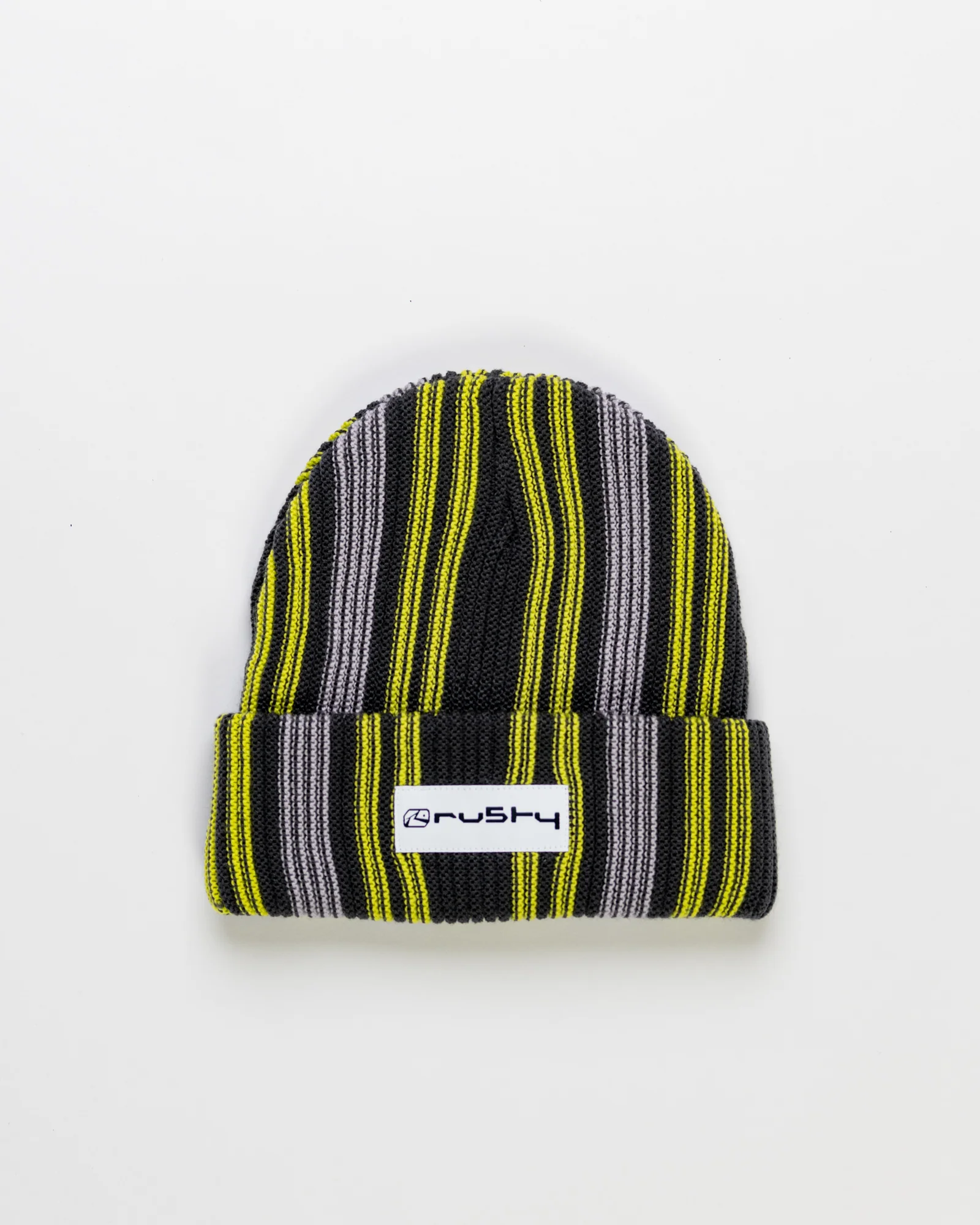 Gorro Lana Rusty Breaker Stripe Beanie* Carbon