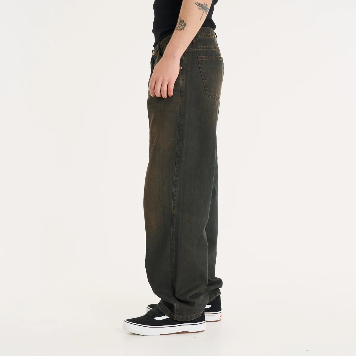 Jean Vulk Peter Extra Relax Jean Dark Brown - Image 3