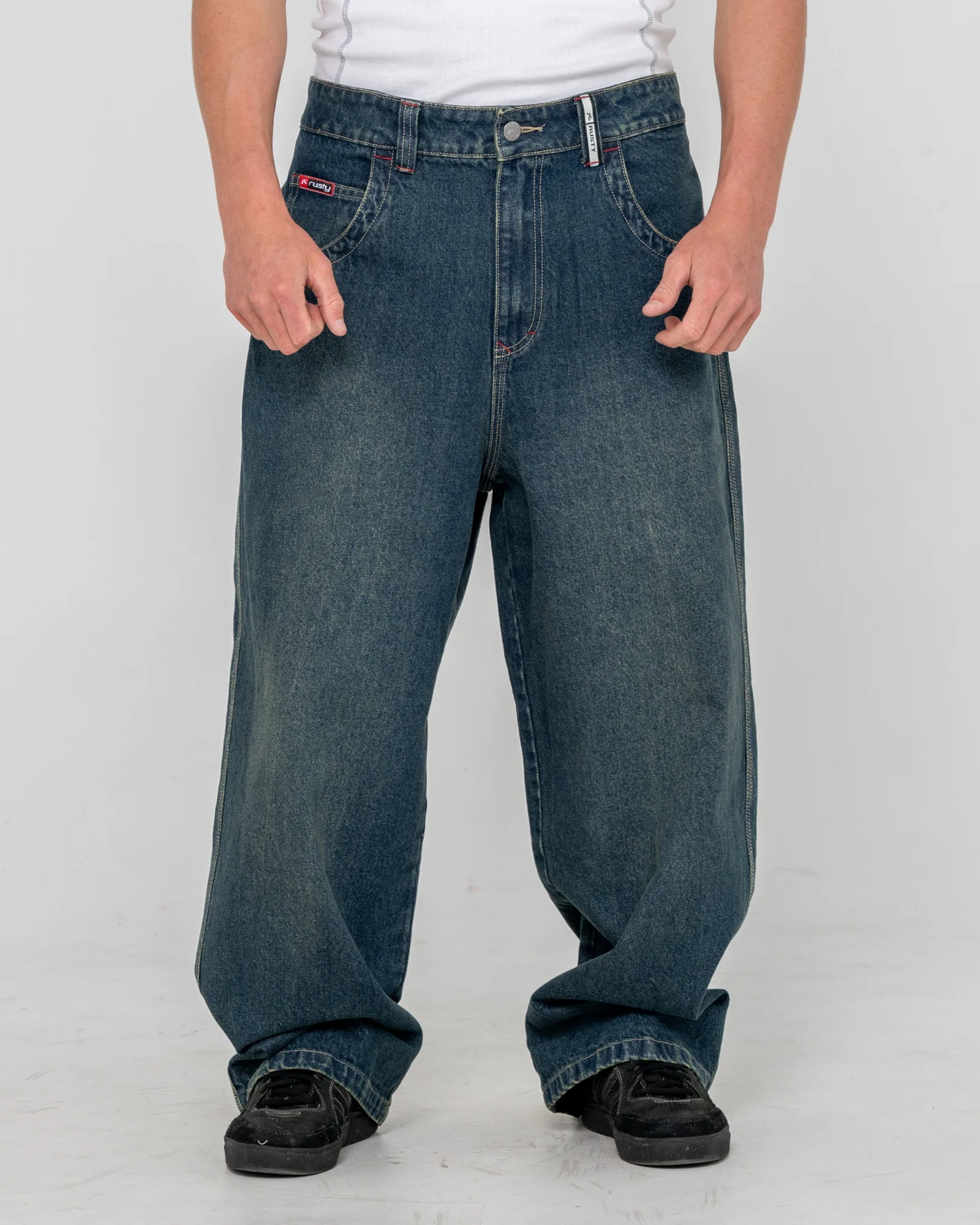 Jean Rusty Yowie Baggy Jean Dark N Dirty