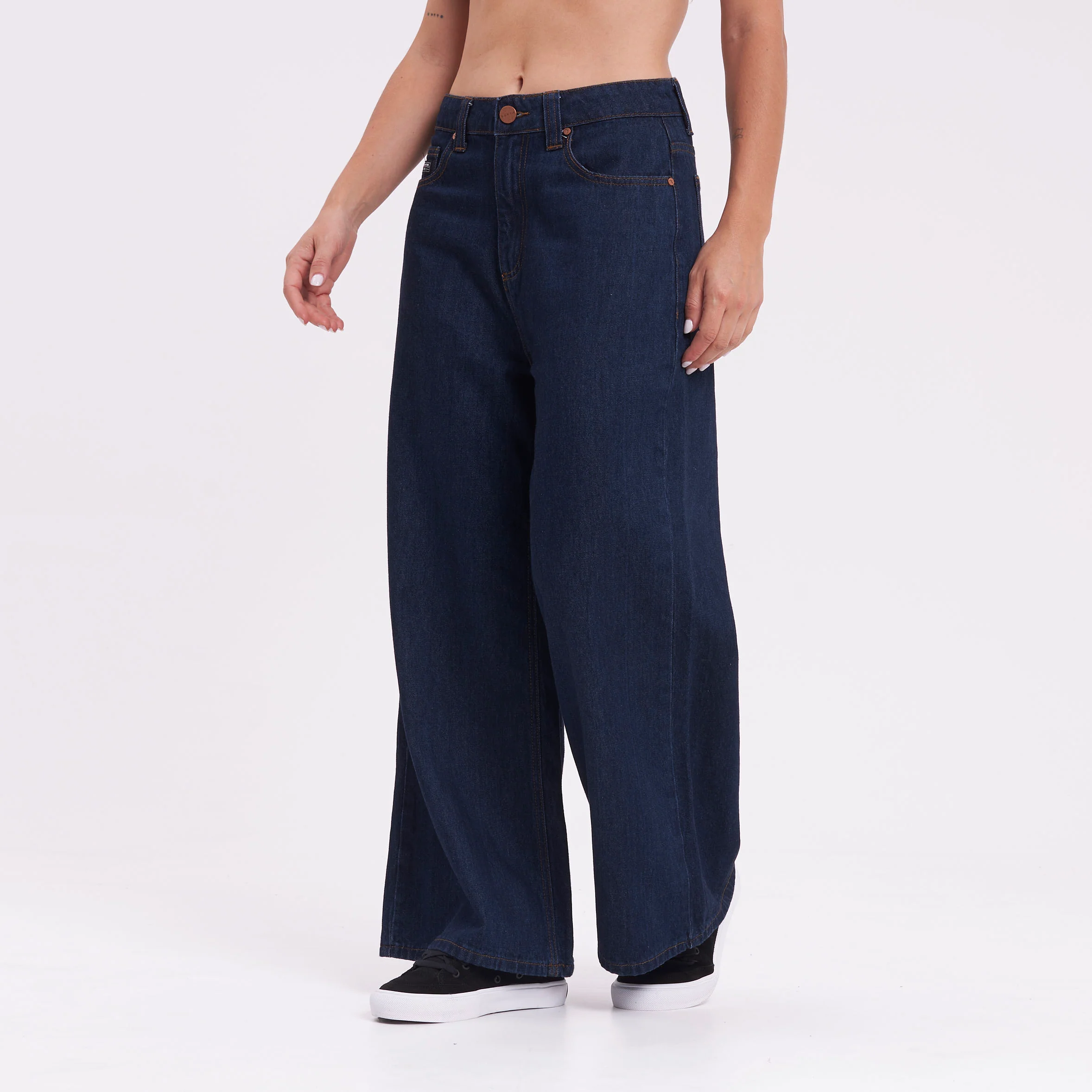Jean Rusty Wendy Hi Rise Wide Leg Jean Ld Deep Blue - Image 4