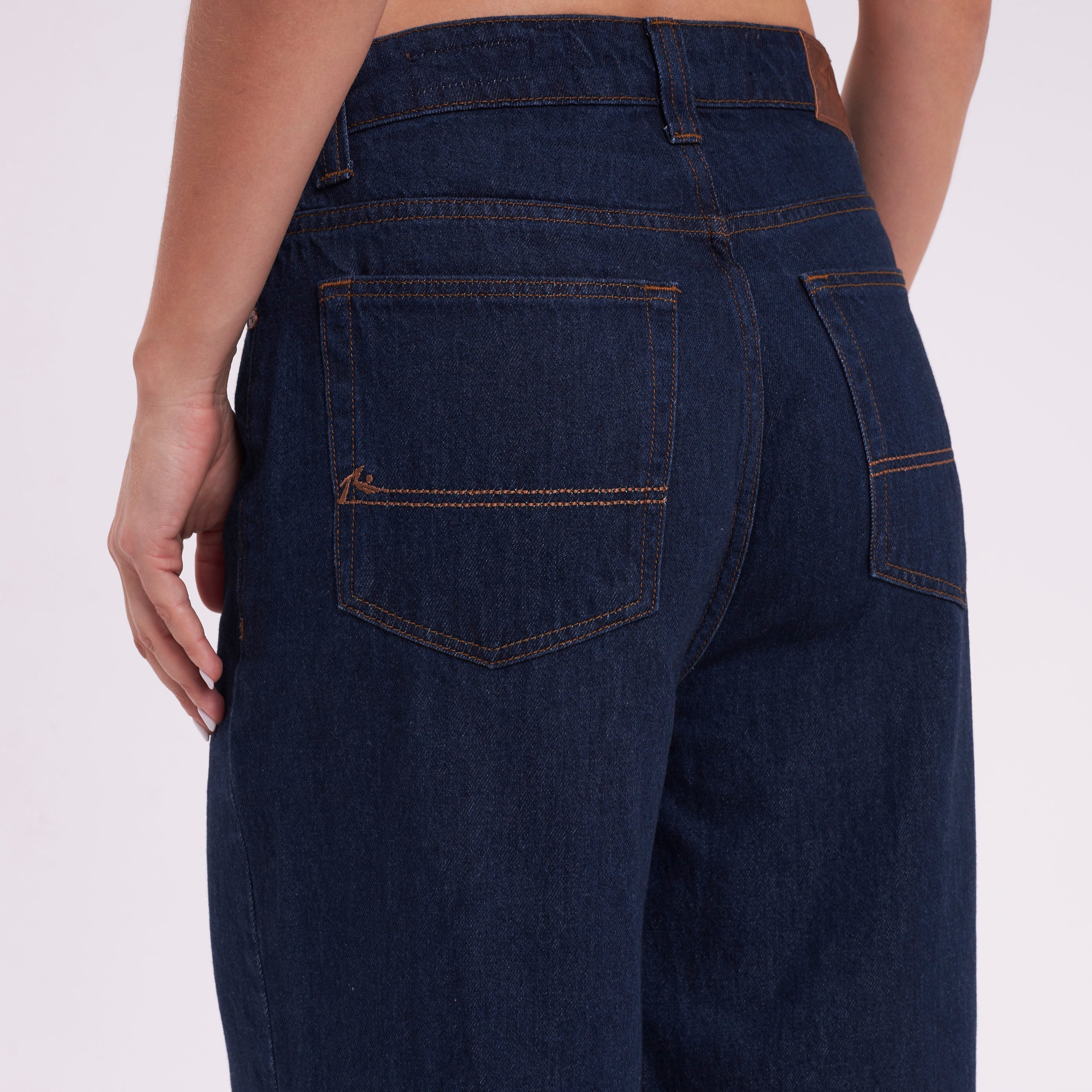 Jean Rusty Wendy Hi Rise Wide Leg Jean Ld Deep Blue - Image 7
