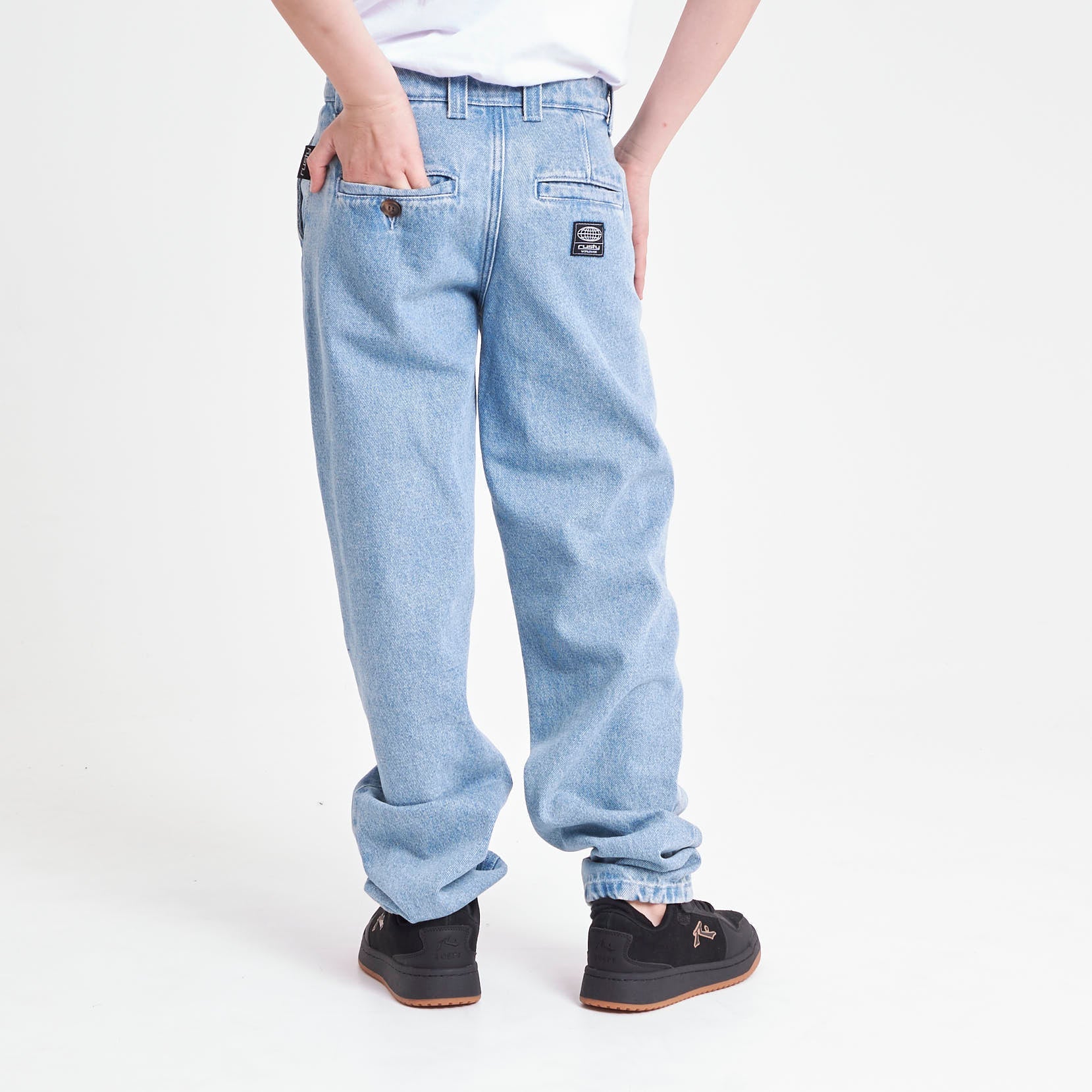 Jean Rusty Morty Skate Jean Jr Flat Sky - Image 5