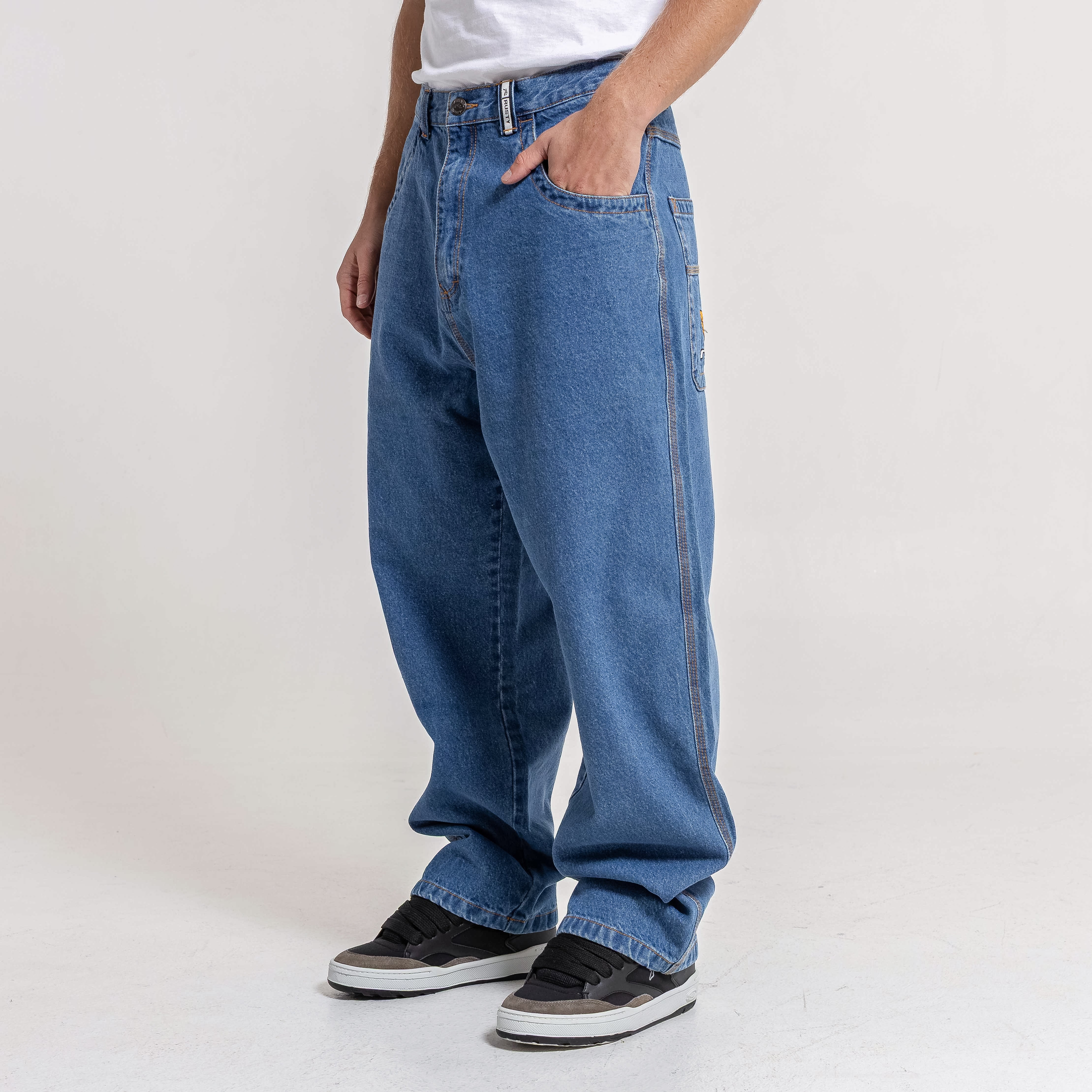 Jean Rusty Flip Daddy Ballin Jean* Middy Blue - Image 2