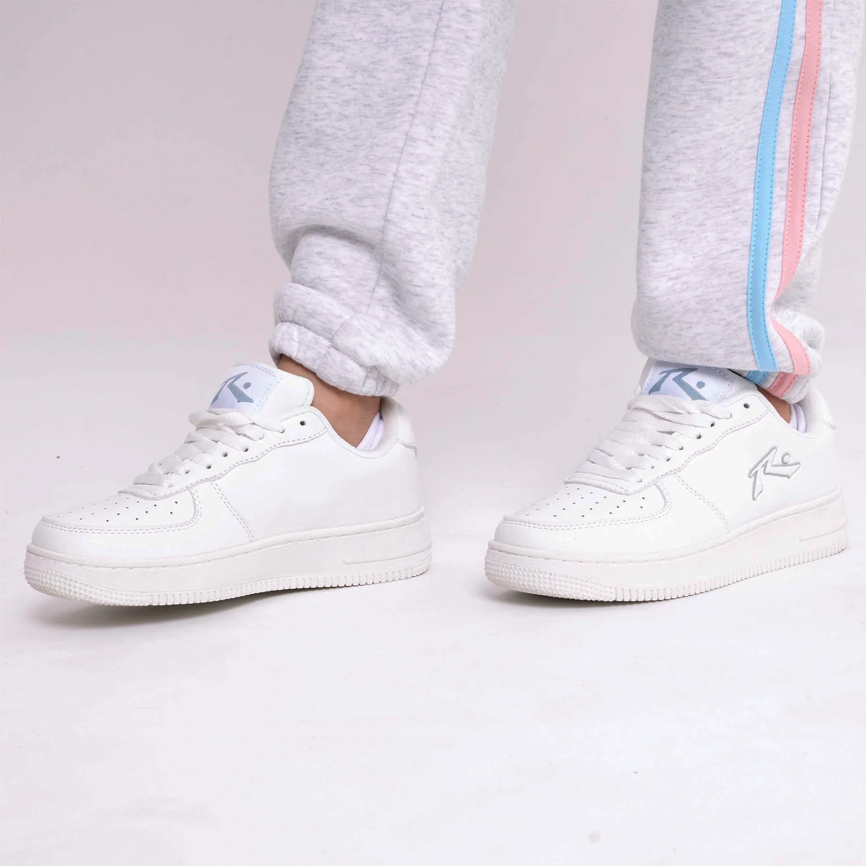 Jogging Rusty Girls Team Varsity Cuff Jogger Ecru Marle - Image 4