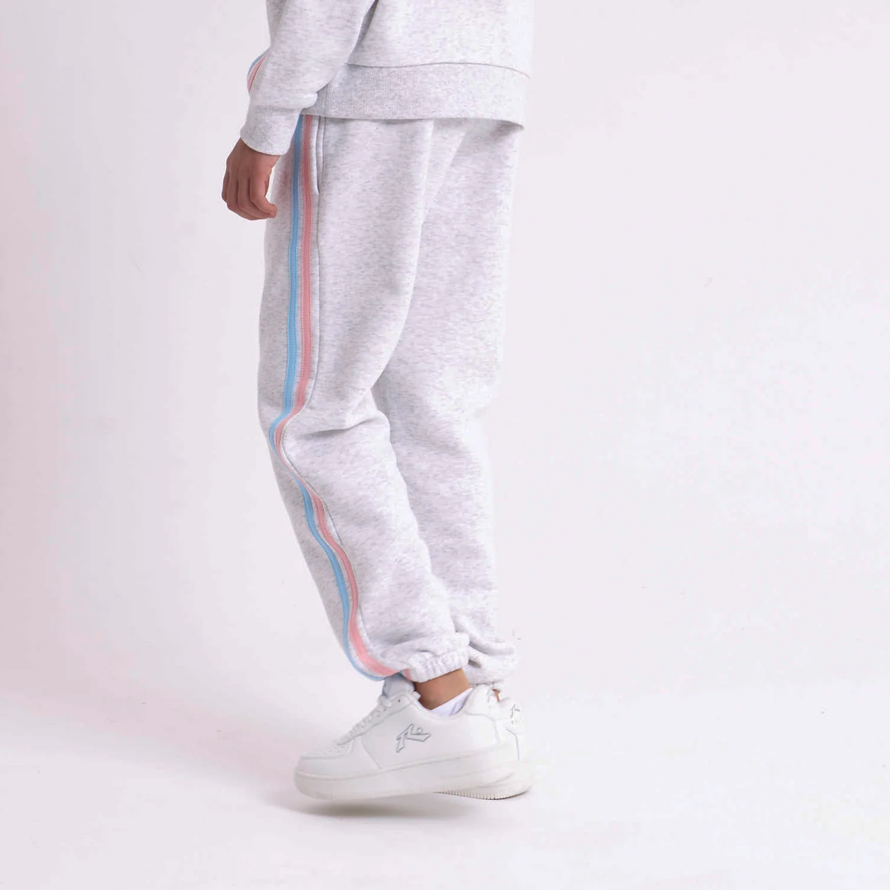 Jogging Rusty Girls Team Varsity Cuff Jogger Ecru Marle - Image 7