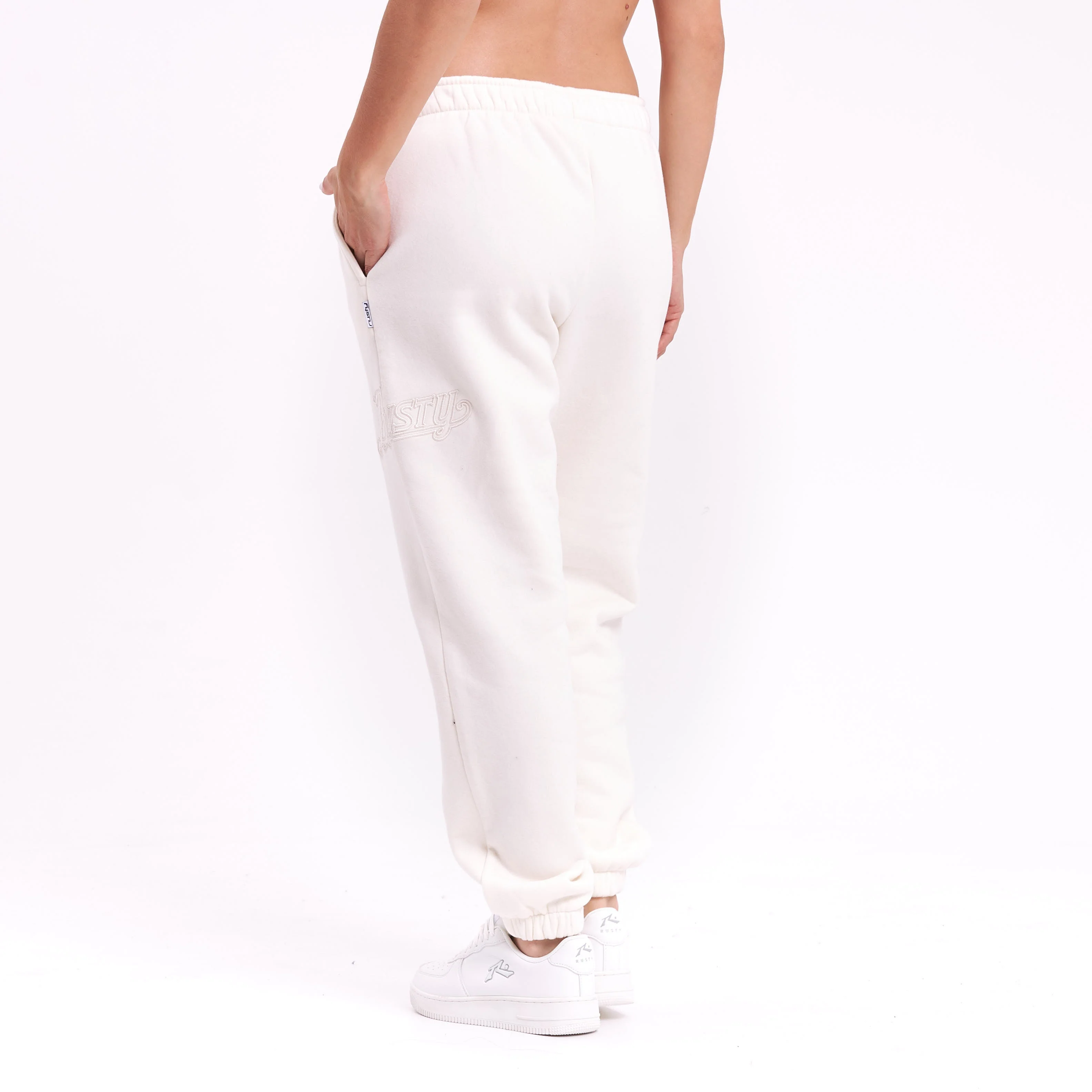 Jogging Rusty Feel Essentials Trackpant Ld Egret - Image 4