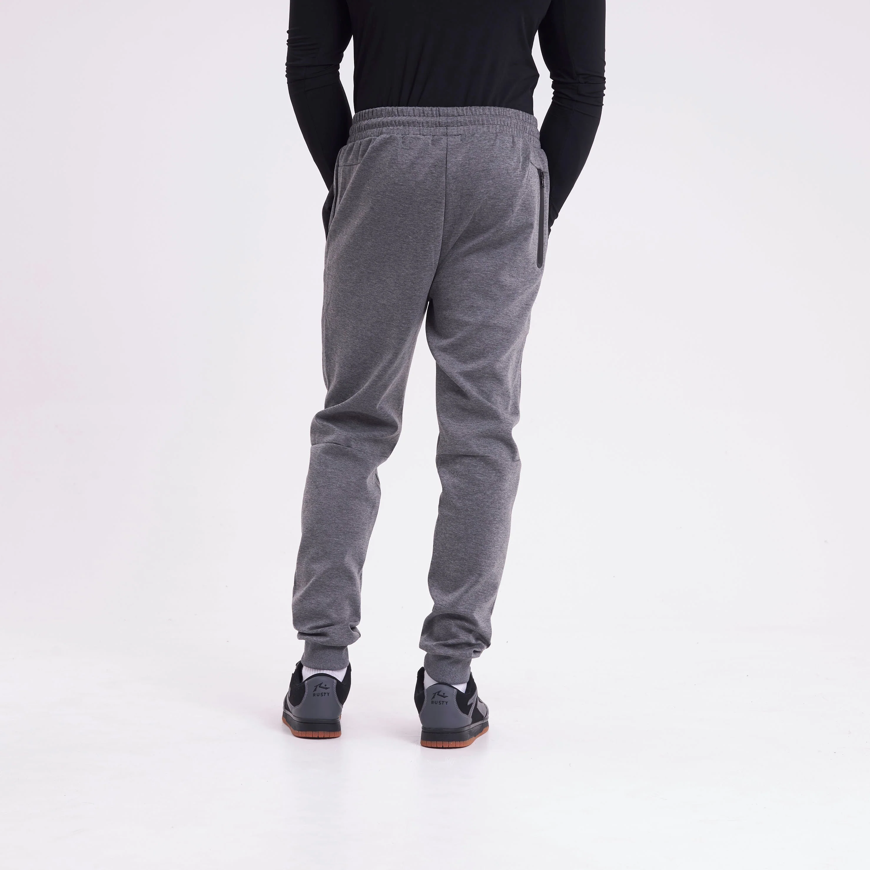 Jogging Rusty Spyder Trackpant Grey Marle - Image 6